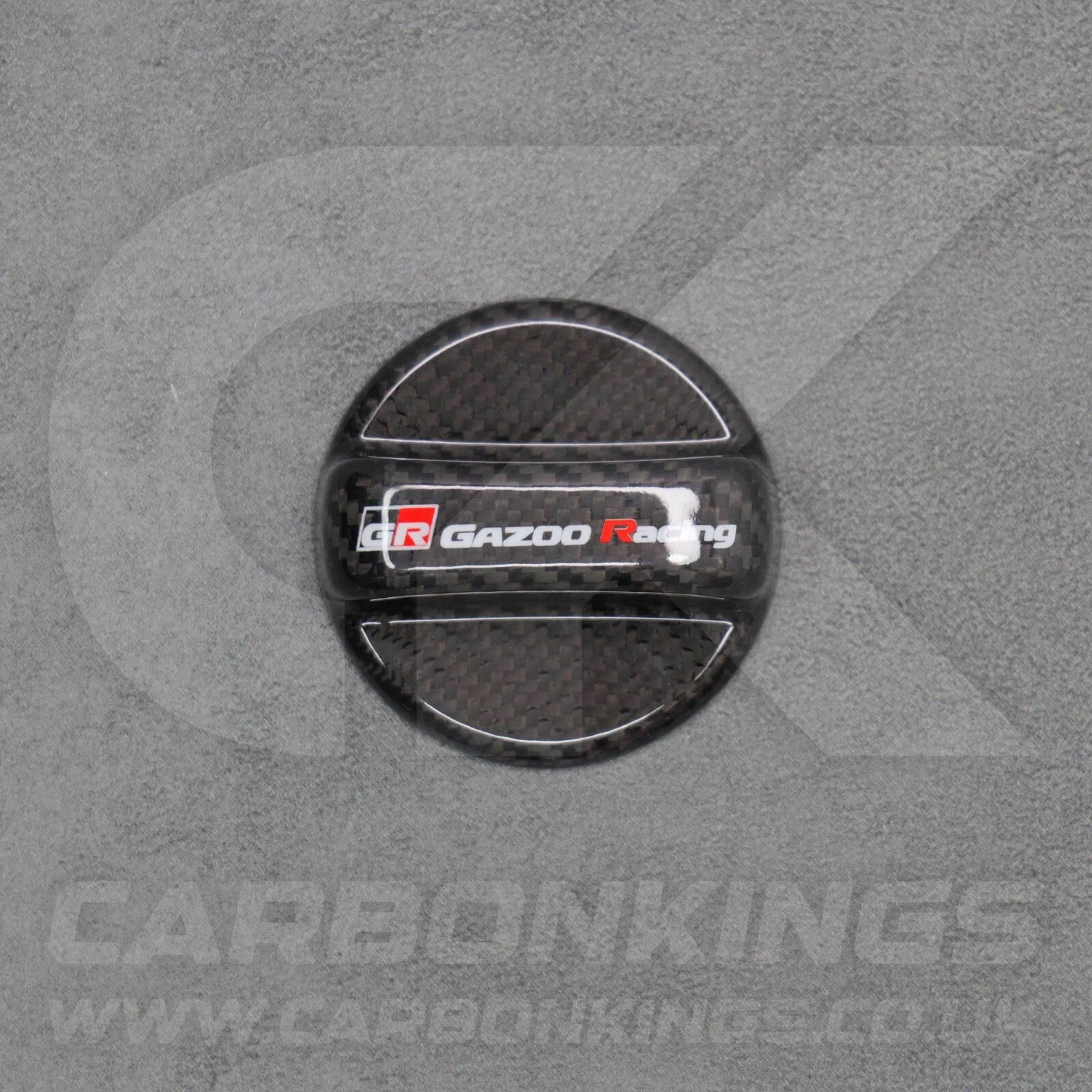 Toyota GR Sport Real Carbon Fibre Gazoo Racing Fuel Filler Cap Yaris Supra GR86