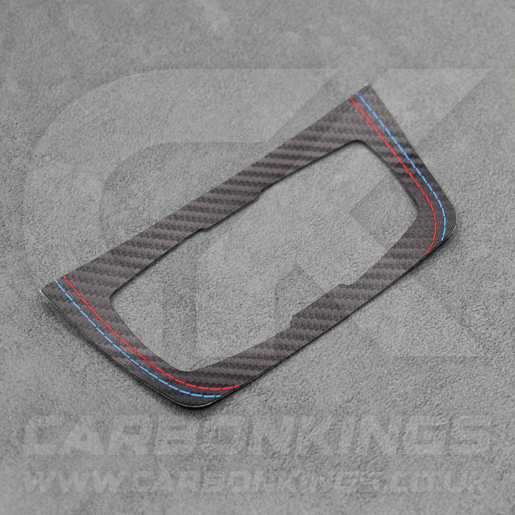 BMW Carbon Fibre Style Headlight Switch Trim F30 F34 F80 M3 F82 M4 M5 F87 M2