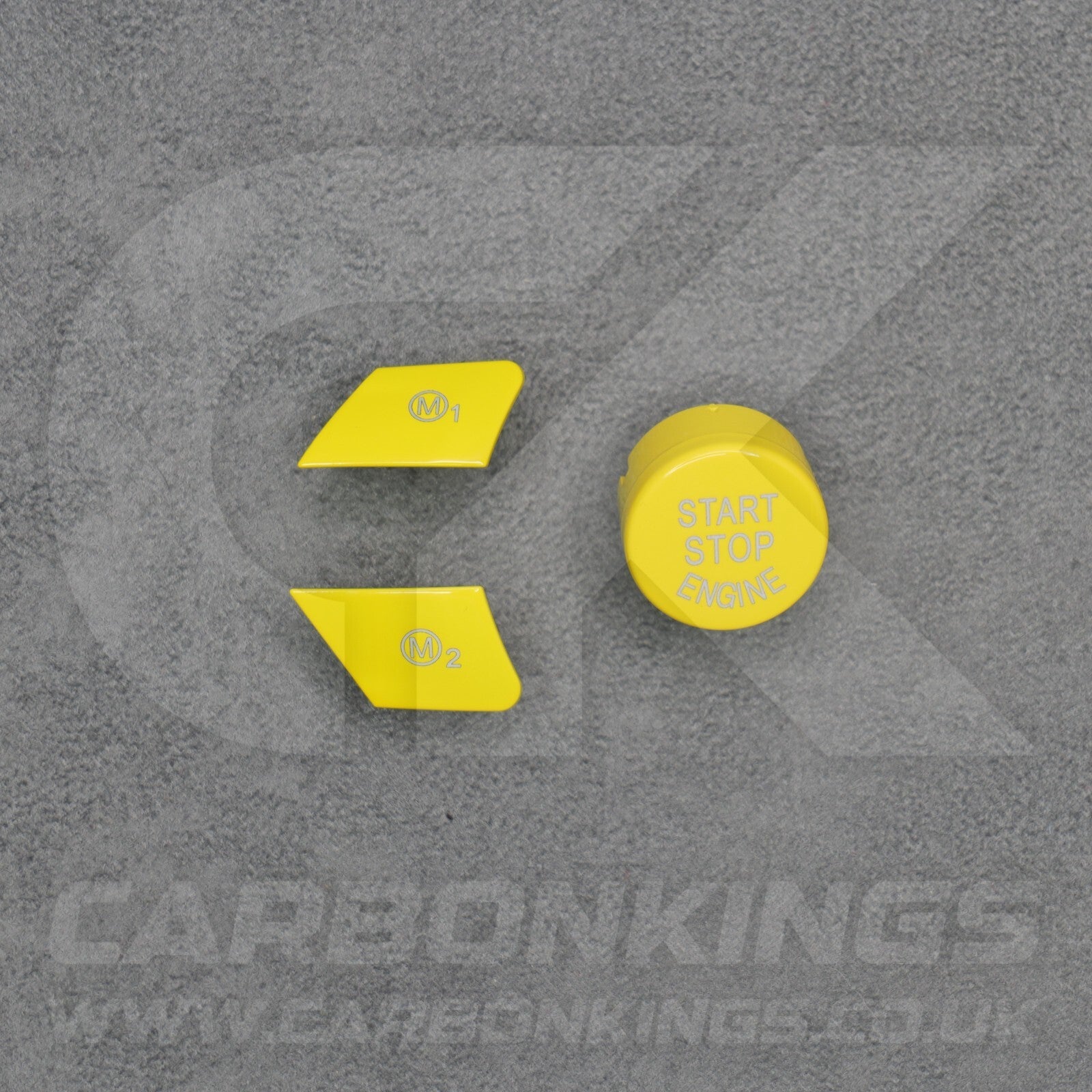 Yellow M1 M2 & Start Buttons Set for BMW M2 M3 M4 M5 M6 X5M F80 F82 F83 F85 F87