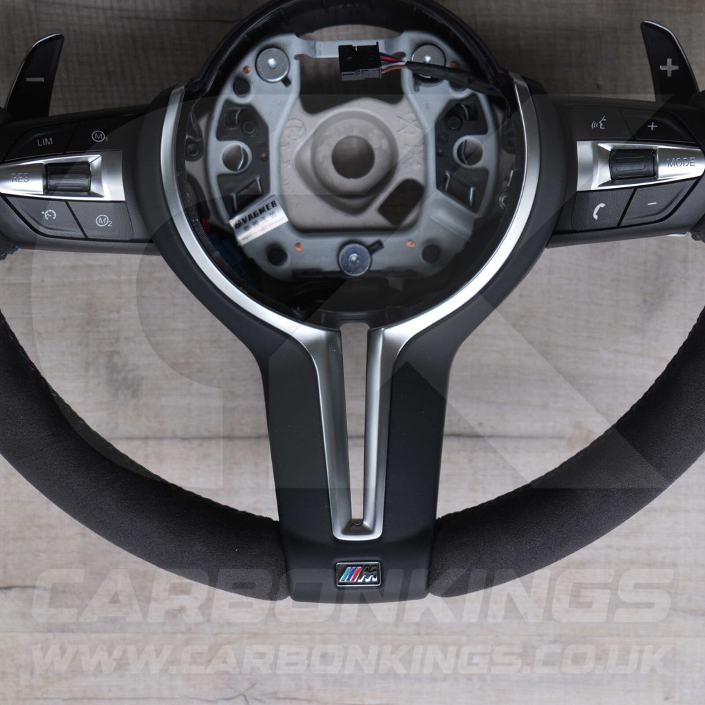 BMW Full Alcantara M Sport Suede Steering Wheel 3 4 X1 X3 X4 X5 X6 M2 M3 M4 F80