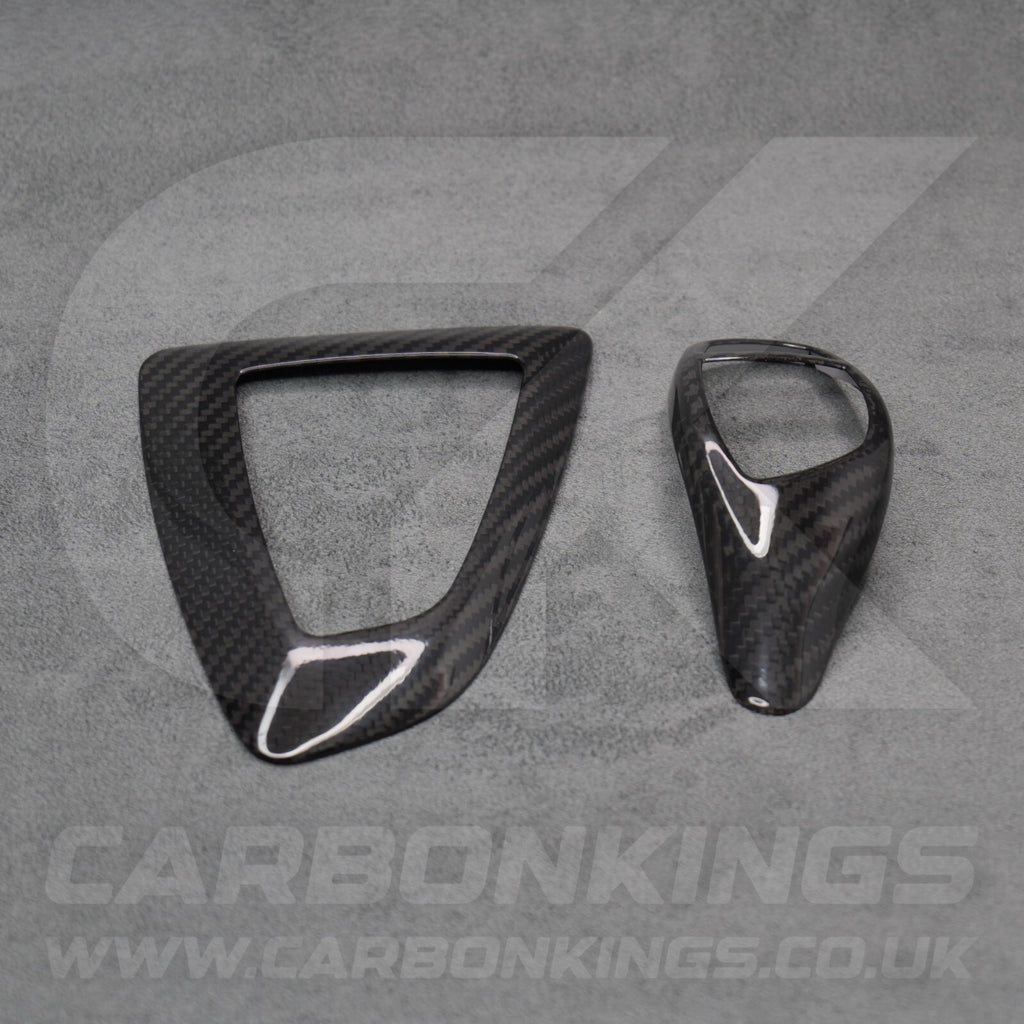 Genuine Carbon Fibre Gear Knob & Surround Trims BMW F20 M135i M140i M235i M240i