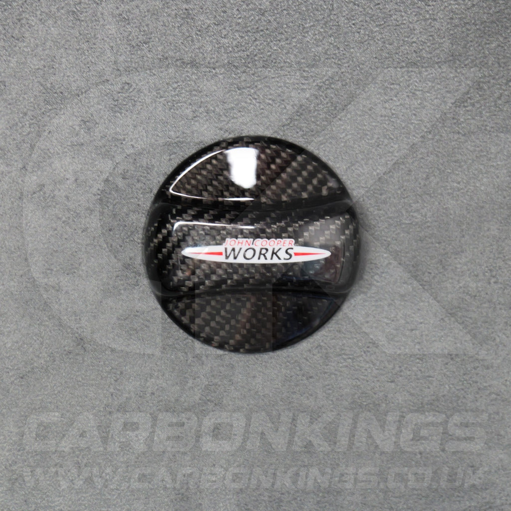 MINI Cooper JCW Genuine Carbon Fibre Fuel Filler Cap Cover R56 R55 R53 R52 R50 +