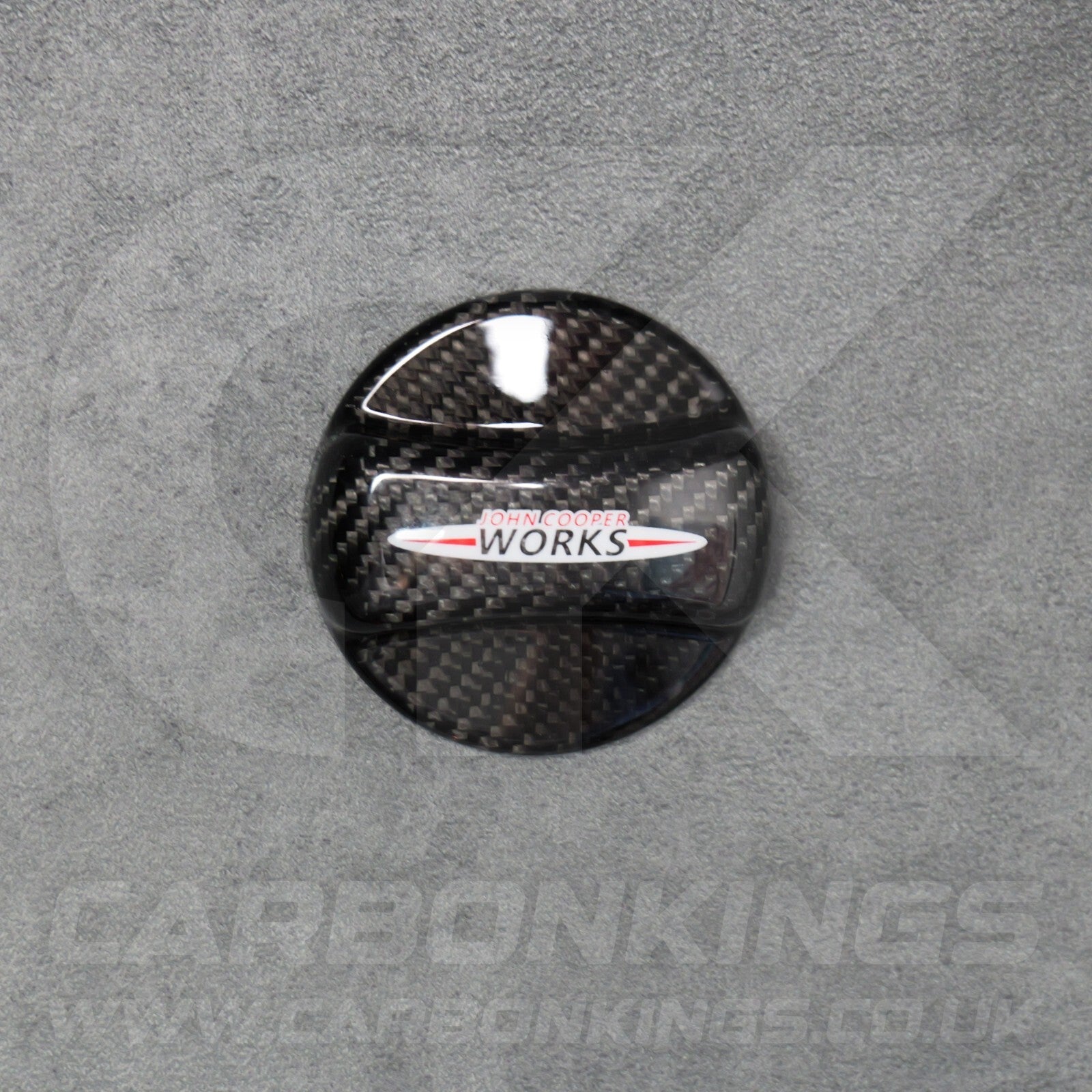 MINI Cooper JCW Genuine Carbon Fibre Fuel Filler Cap Cover R56 R55 R53 R52 R50 +