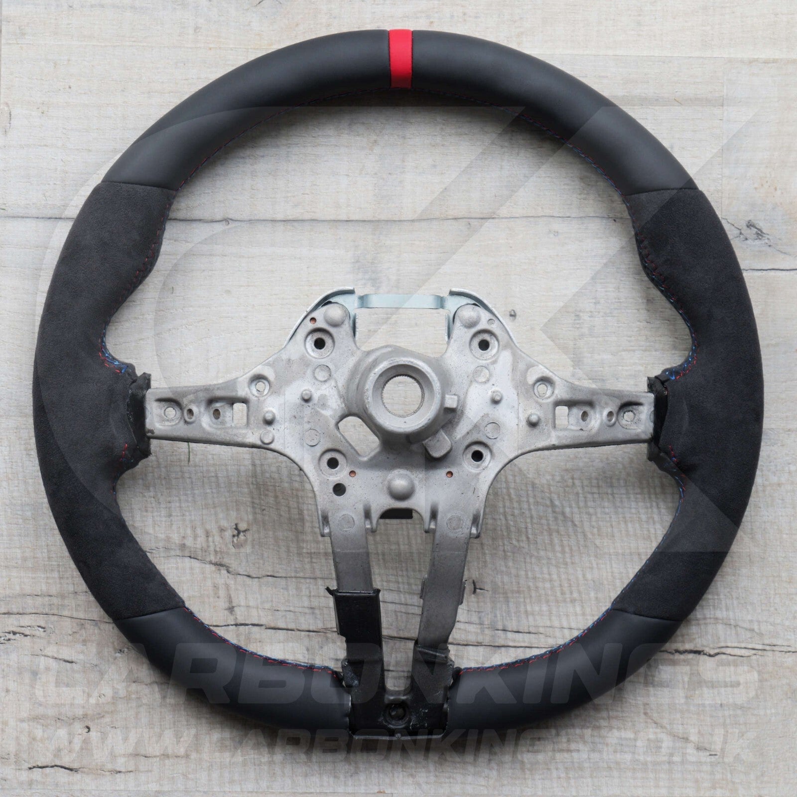 BMW Alcantara M Sport Red Steering Wheel 1 2 3 4 X1 X3 X4 X5 X6 M2 M3 M4 F80 +