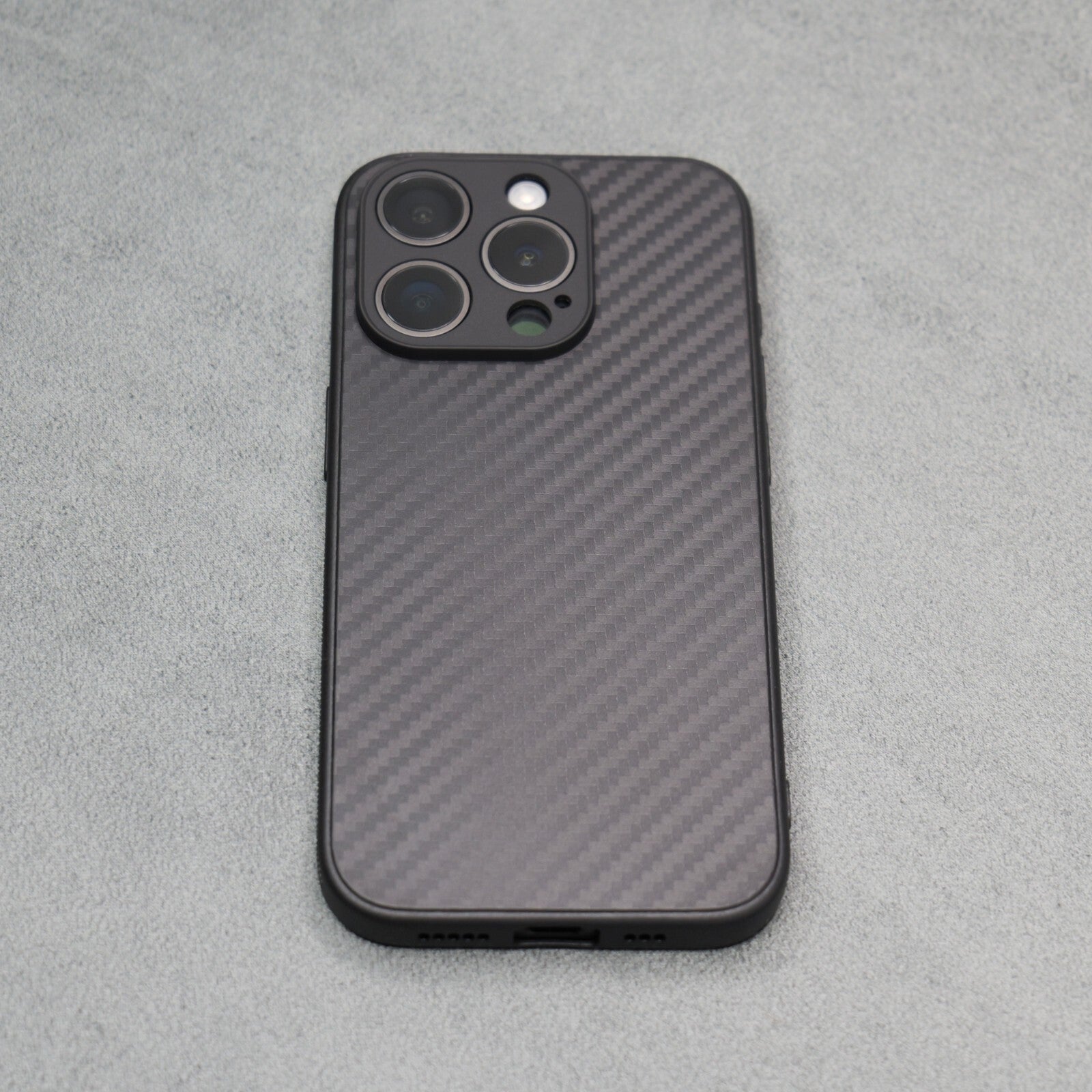 Carbon Fibre iPhone Case Apple Phone 11 12 13 14 15 16 Pro Max Plus Mini Thin