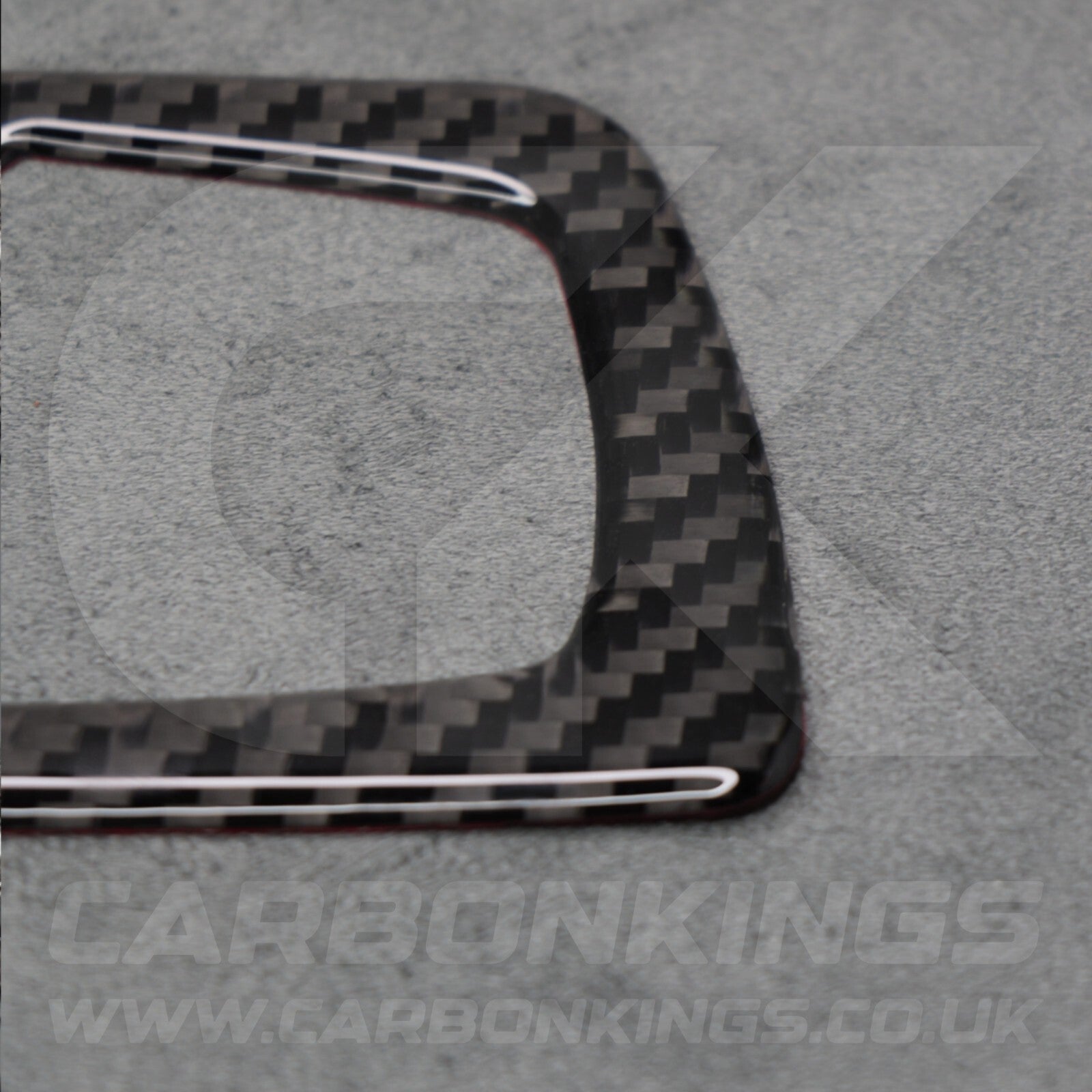 BMW Carbon Fibre M Stripe Headlight Switch Trim F30 F34 F80 M3 F82 M4 M5 F87 M2