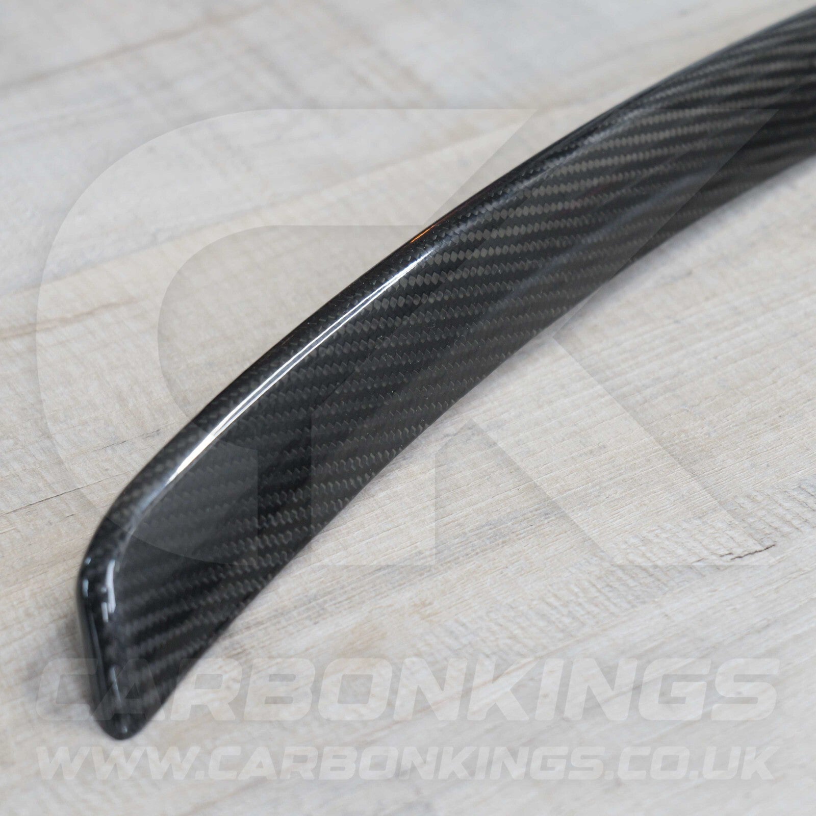 Alfa Romeo Giulia Quadrifoglio Real Carbon Fibre V Shield Grill Frame Cover Trim