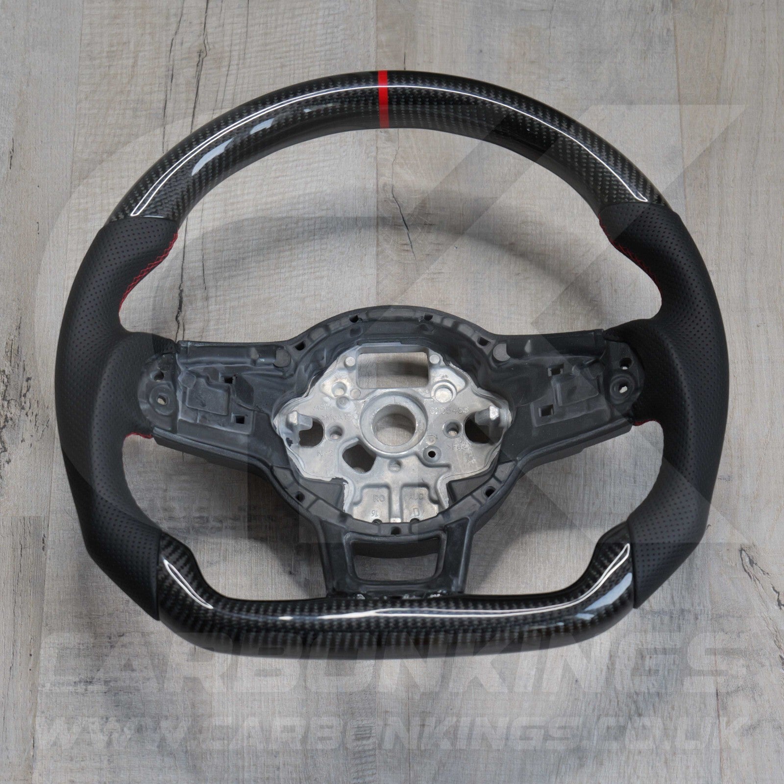 Volkswagen Carbon Fibre Steering Wheel VW Golf MK7 MK7.5 R R-Line GTI GTD GTE +