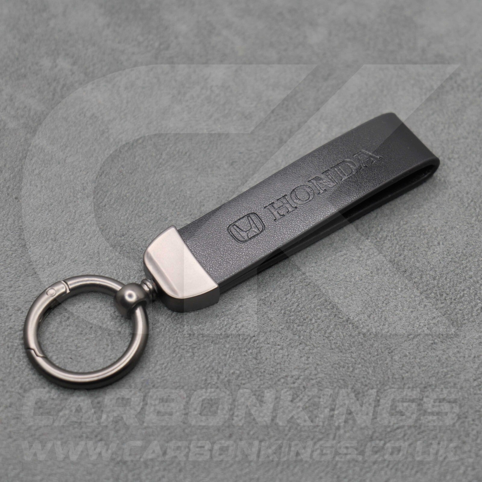 Honda Premium Leather Key Ring Chain Car Civic Type R Jazz CR-V HR-V ZR-V e:Ny1