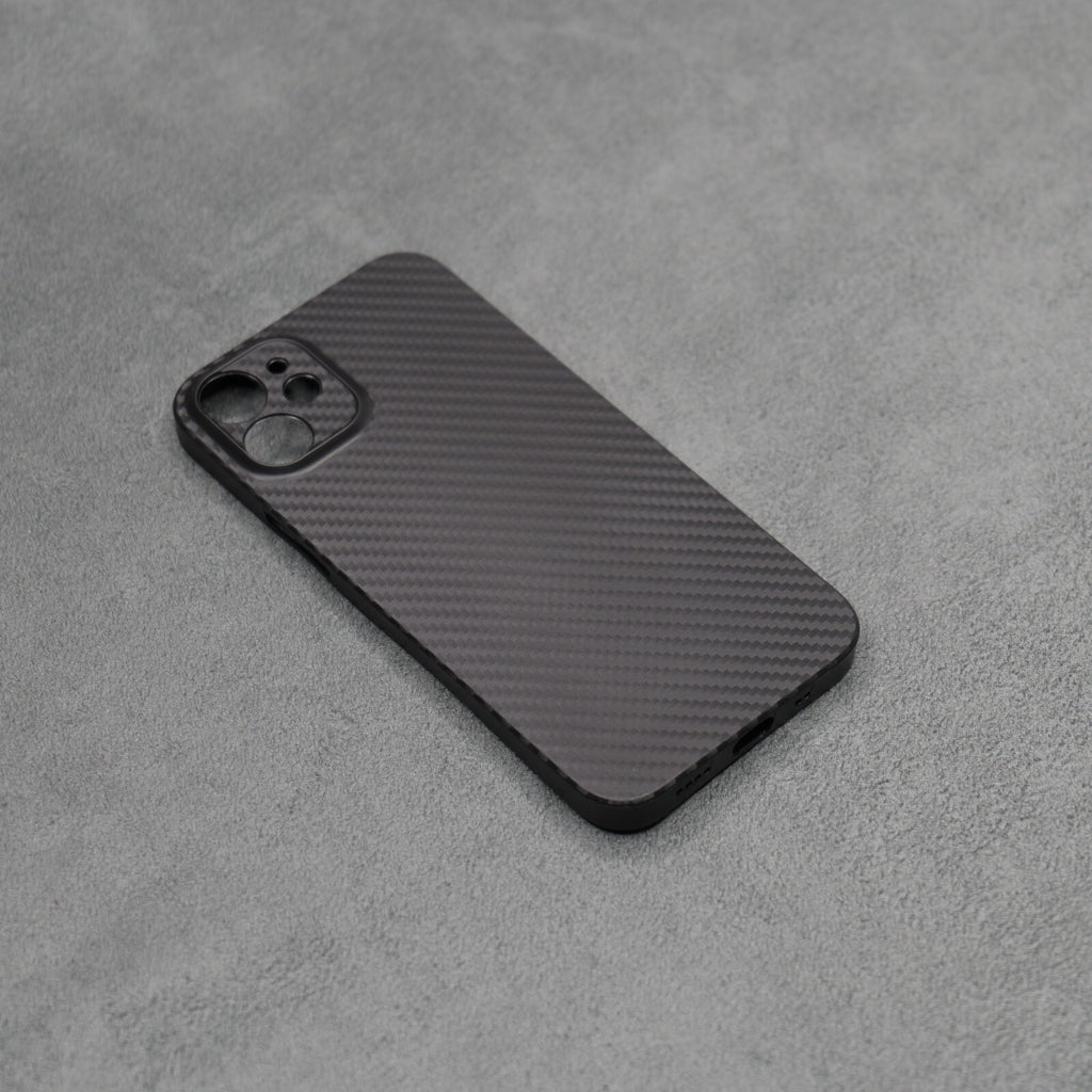 Carbon Fibre iPhone Case Apple Phone 11 12 13 14 15 16 Pro Max Plus Mini Thin