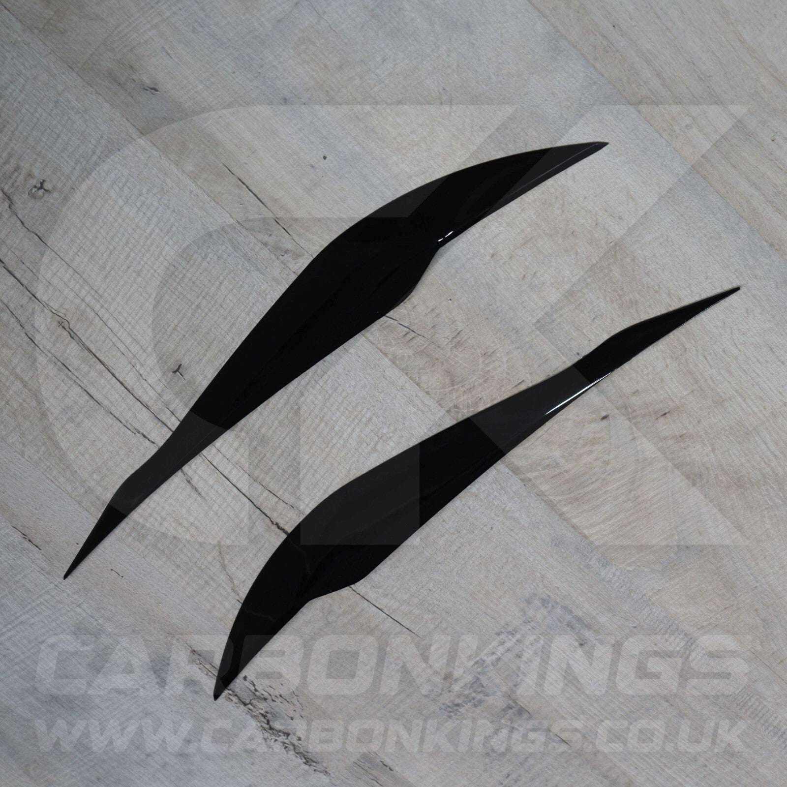 BMW Gloss Black Headlight Eyebrow Trims for 3 Series F30 & F35 2013 - 2018