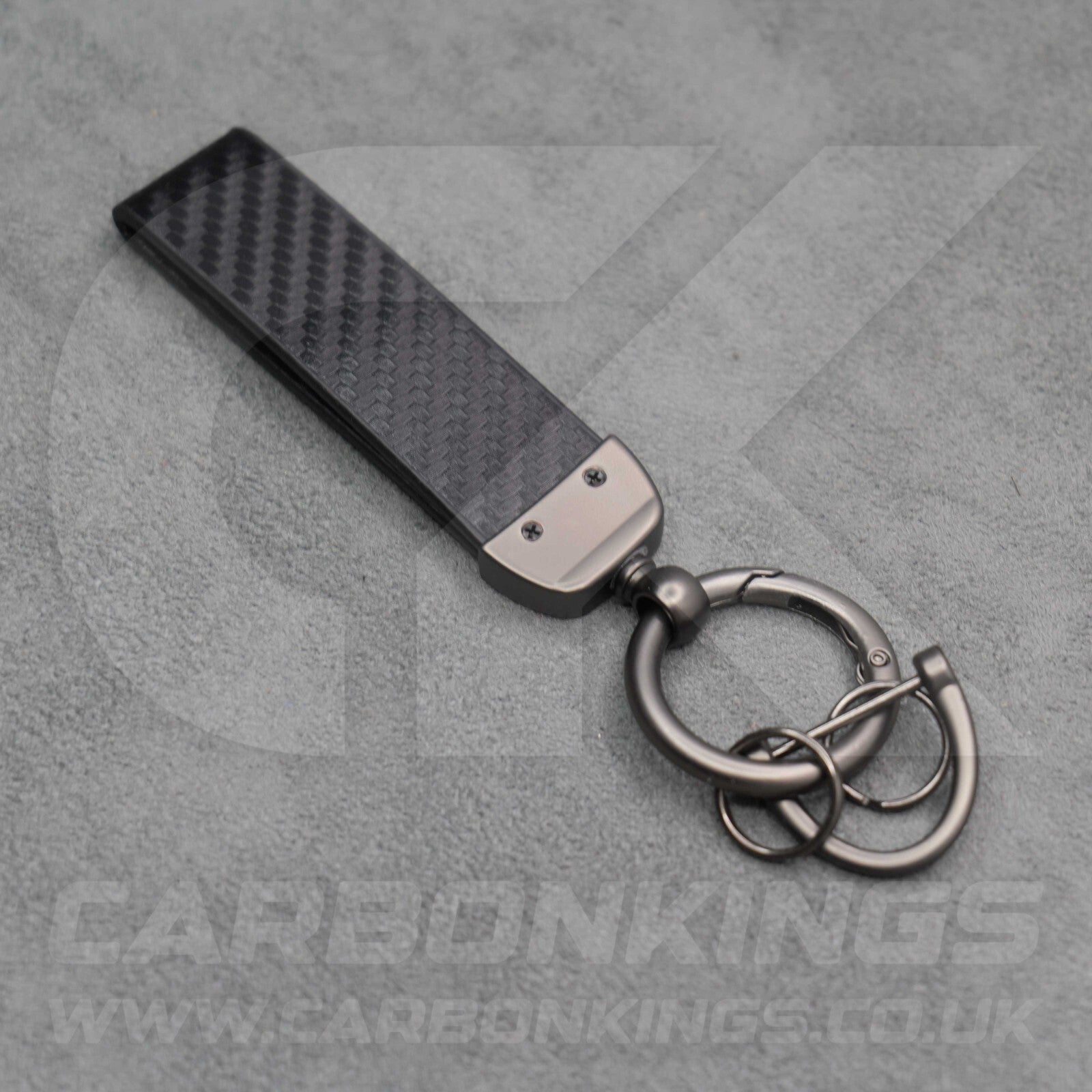 Mini JCW Carbon Fibre Key Ring Chain John Cooper Works Premium & Durable