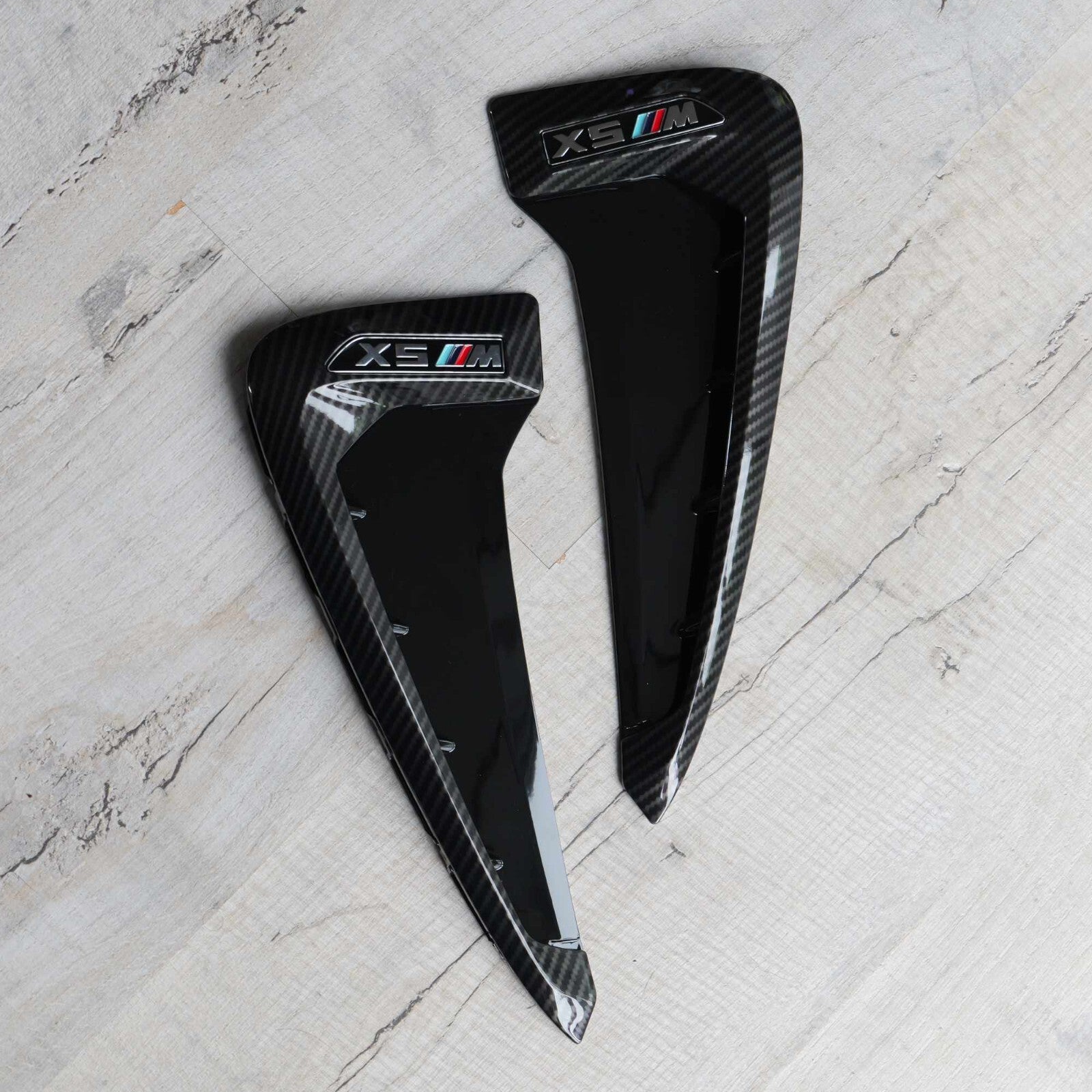 BMW X5M F85 Carbon Fibre Style Side Fender Vent Trims F15 X5 SUV M