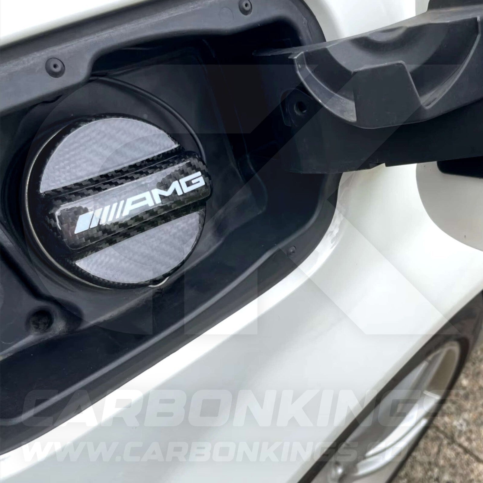 Mercedes AMG Genuine Carbon Fibre Fuel Cap Cover W204 W205 W201 A B C E S Class
