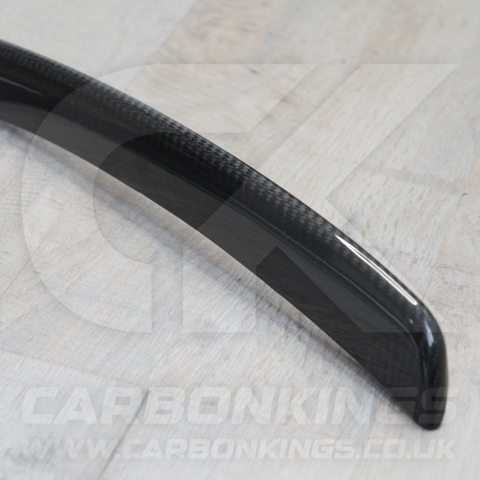 Alfa Romeo Giulia Quadrifoglio Real Carbon Fibre V Shield Grill Frame Cover Trim