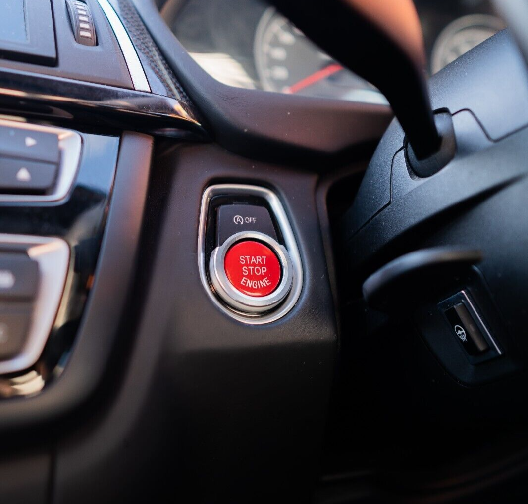 MATTE Red Start Stop Engine Button M2 M3 M4 M5 M6 M140i F20 F80 F82 F83 F85 F87