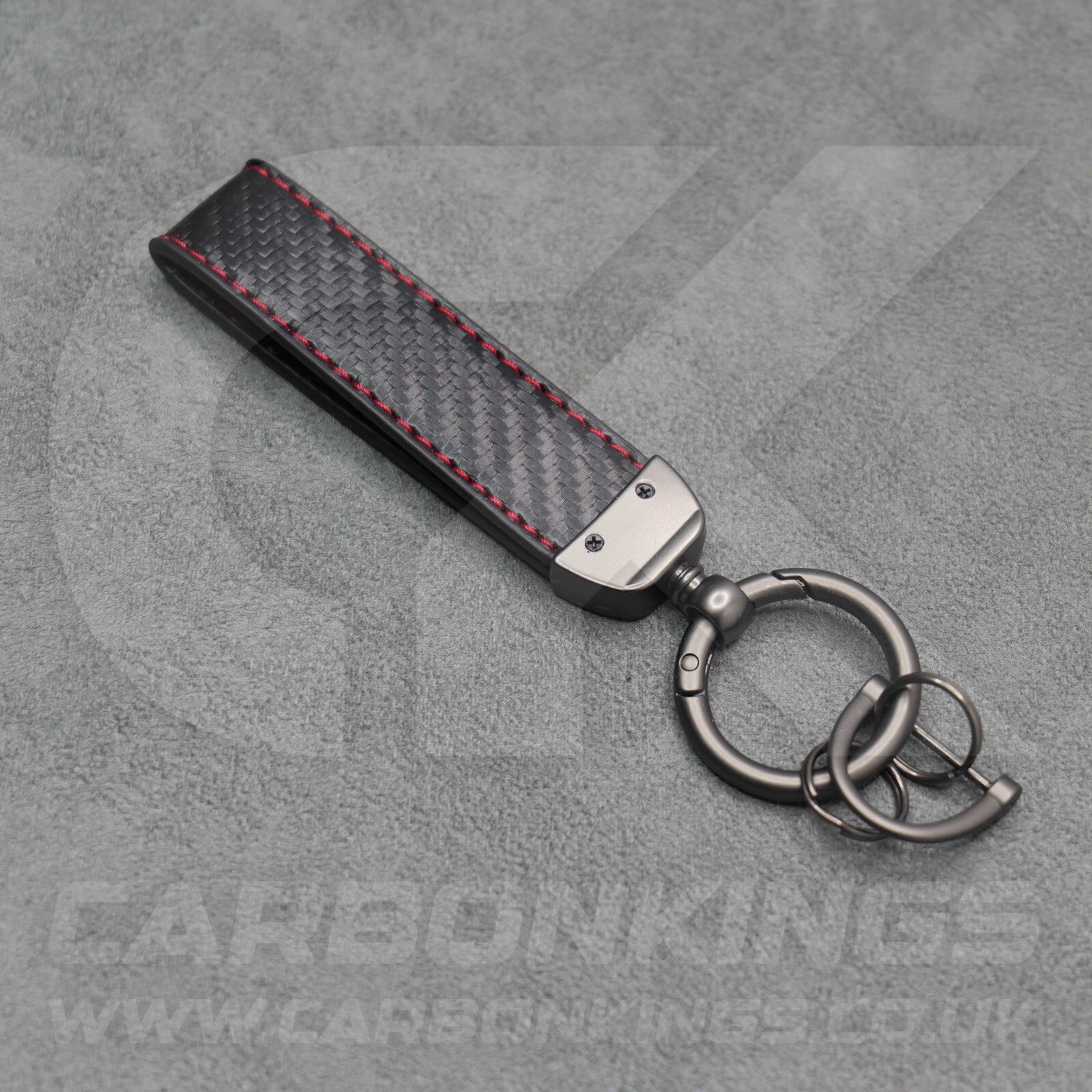 Ford ST Carbon Fibre Car Key Ring Chain Focus Fiesta Puma Premium & Durable