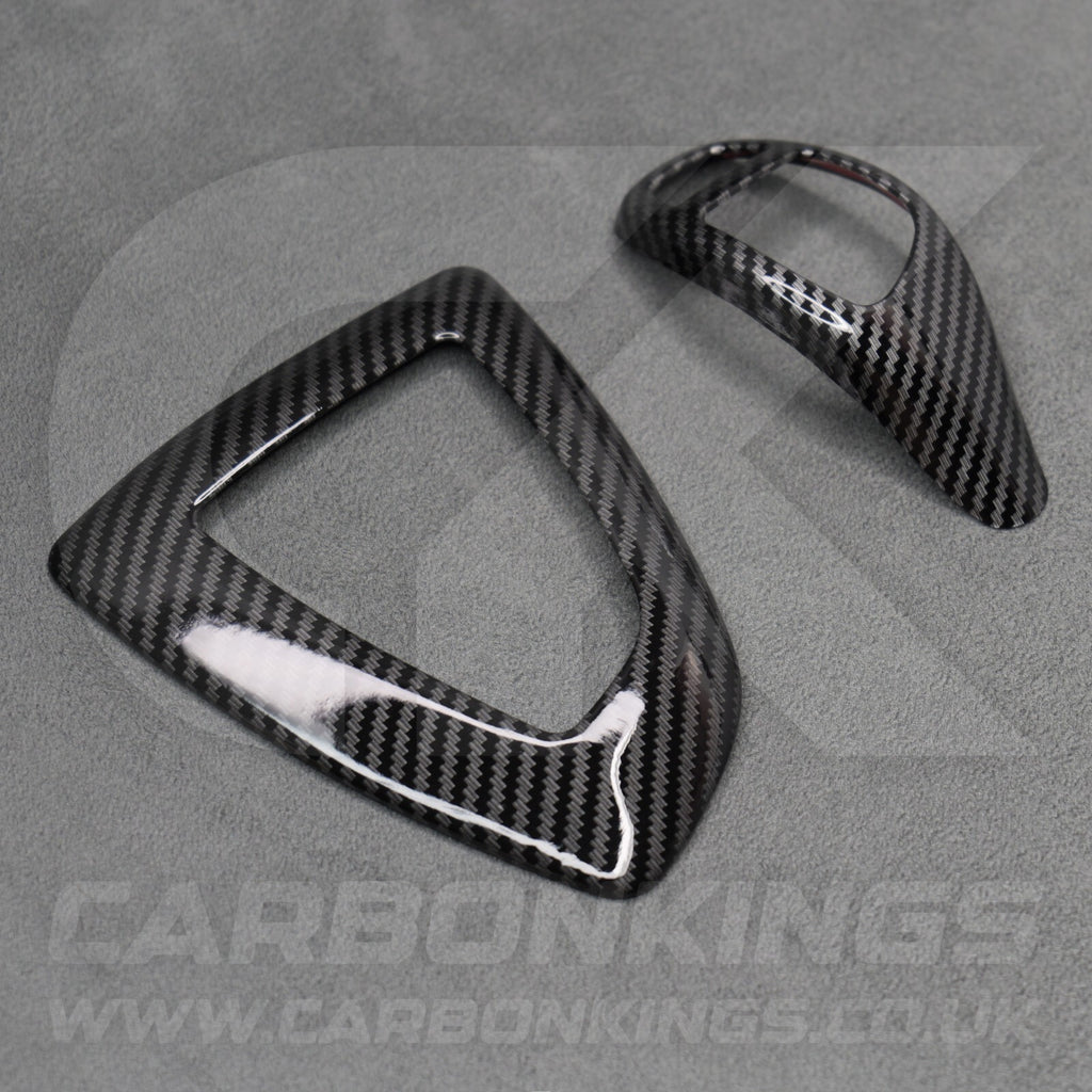 Carbon Fibre Style Gear Knob & Surround Trims  BMW F20 F30 F34 M135i M140i M235i