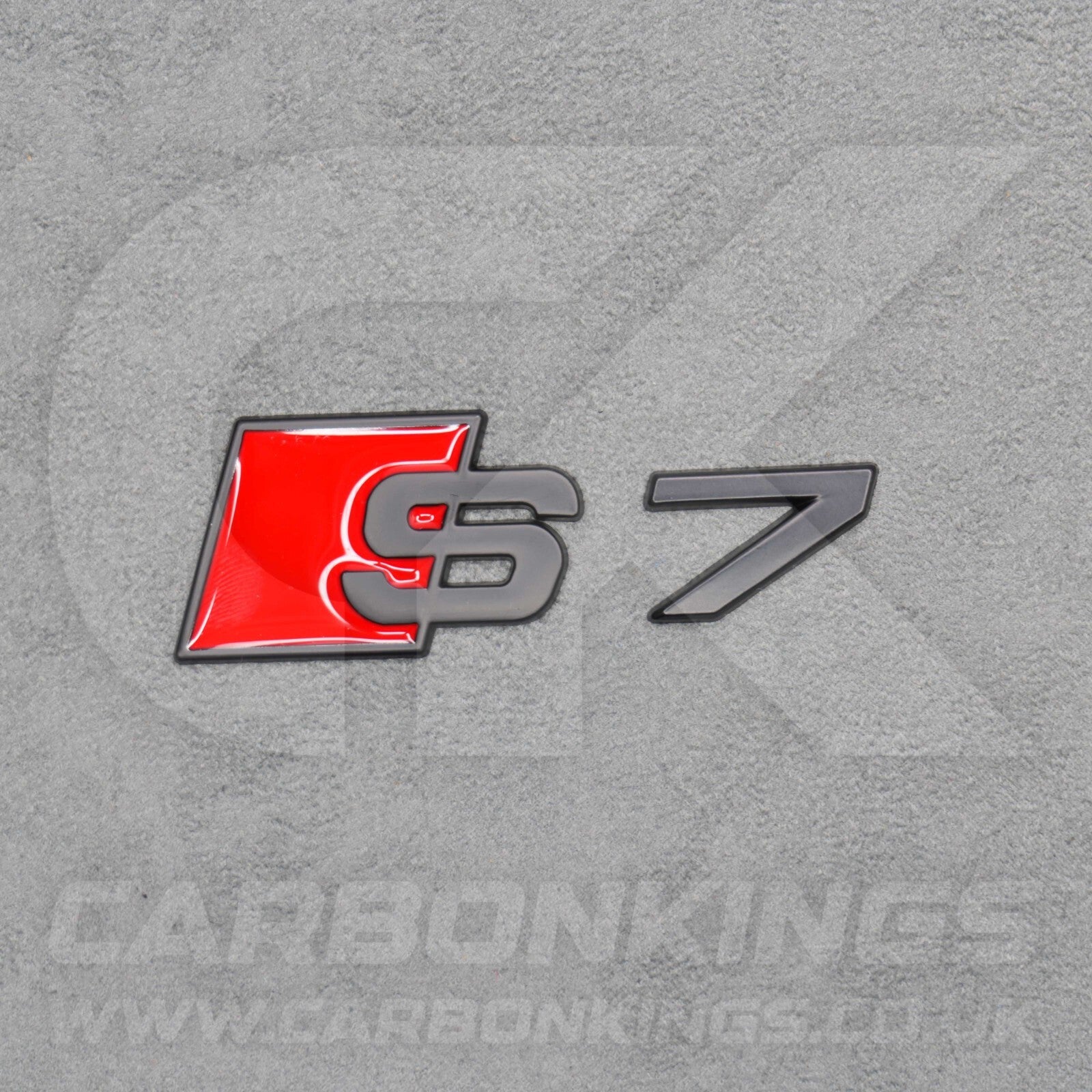Audi S7 Matte Black Boot Rear Badge Letters Logo Emblem S 4G8 4K8