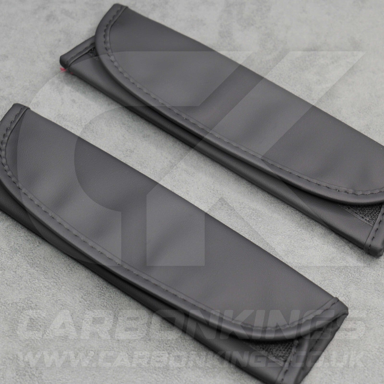 Fiat Abarth Luxury Leather Seatbelt Shoulder Cover Pad Protector for 124 500 595