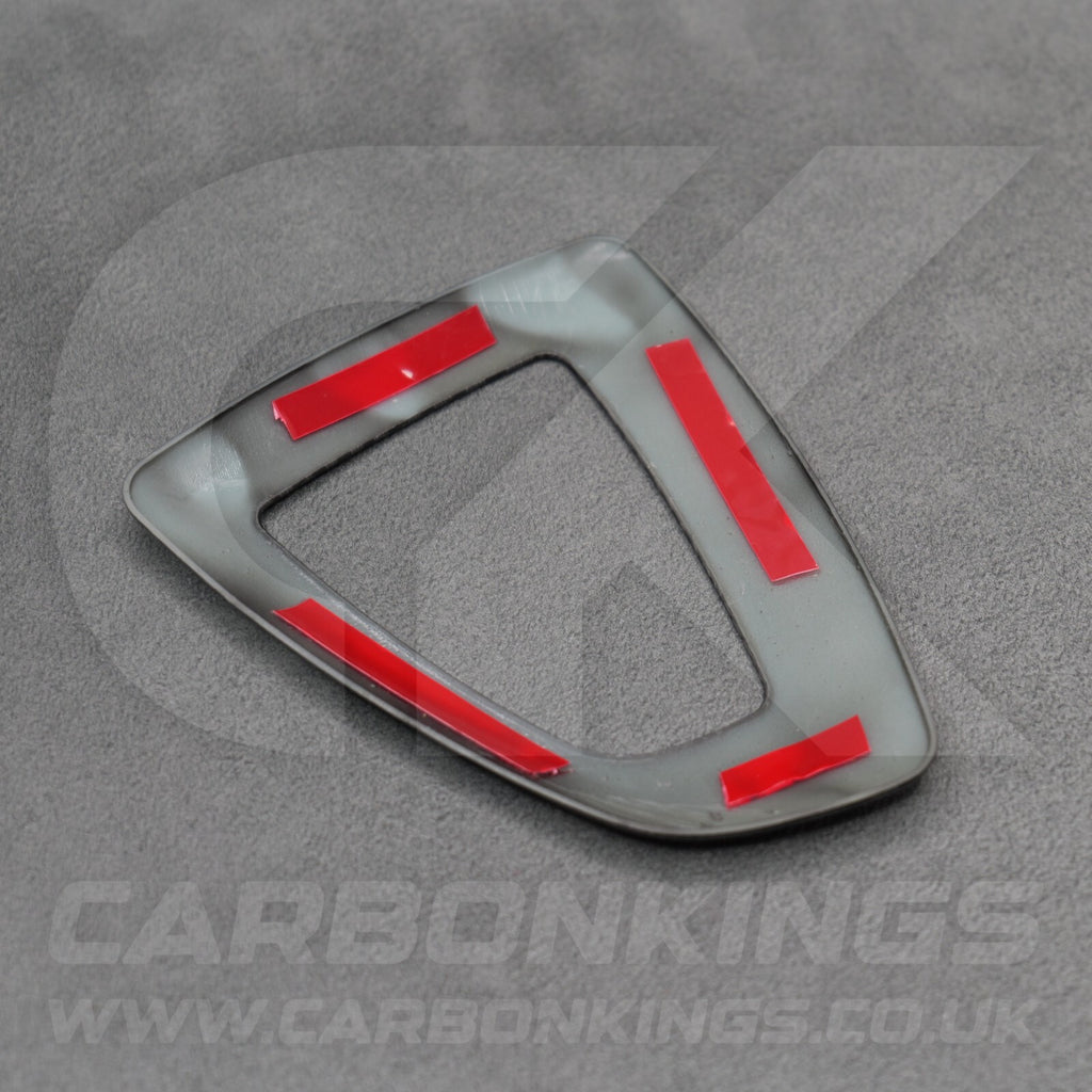 Carbon Fibre Style Gear Knob Surround BMW F20 F30 F34 M135i M140i M235i M240i