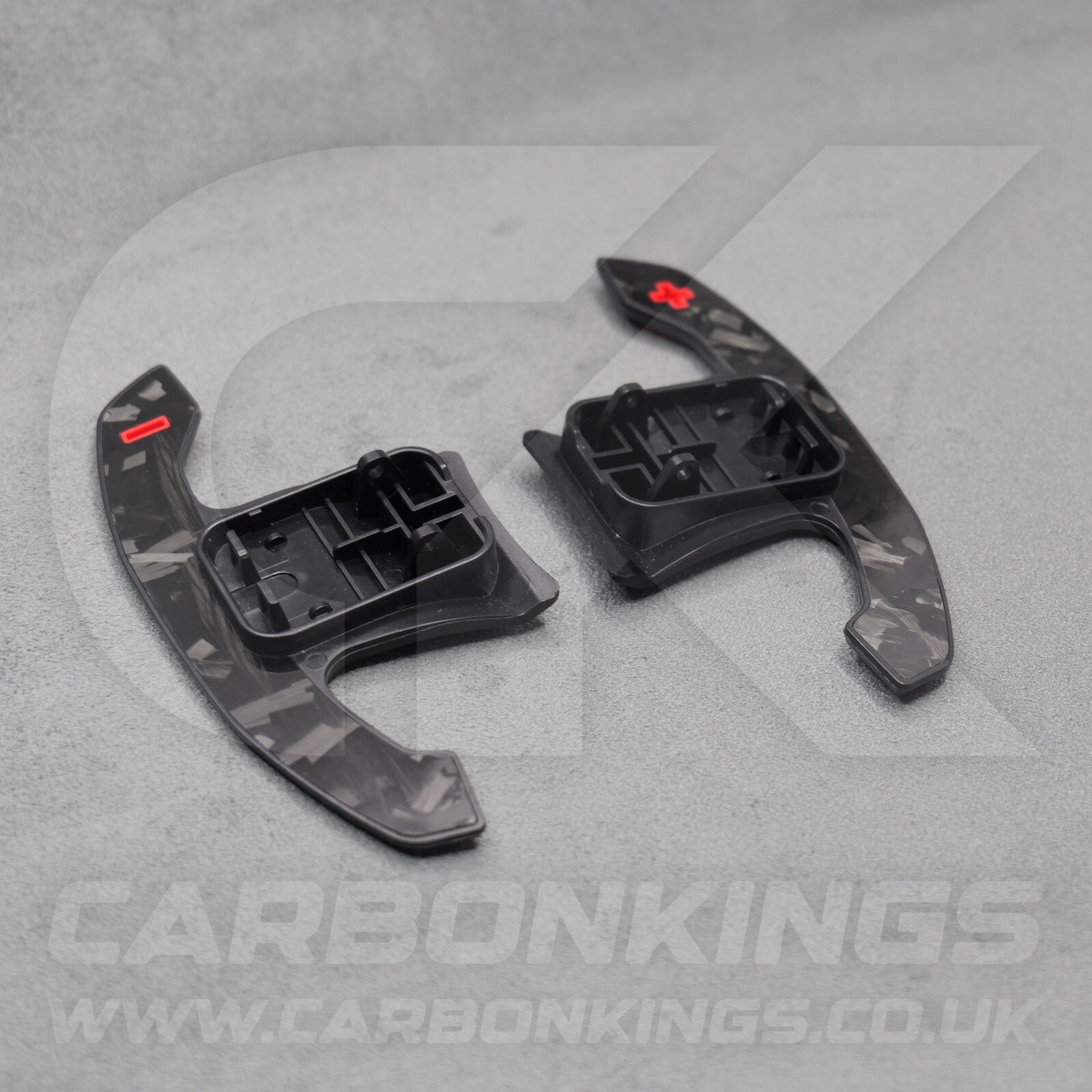BMW Genuine Forged Carbon Fibre & Red Gear Shifter Paddles F80 M3 F82 F83 M4 M2