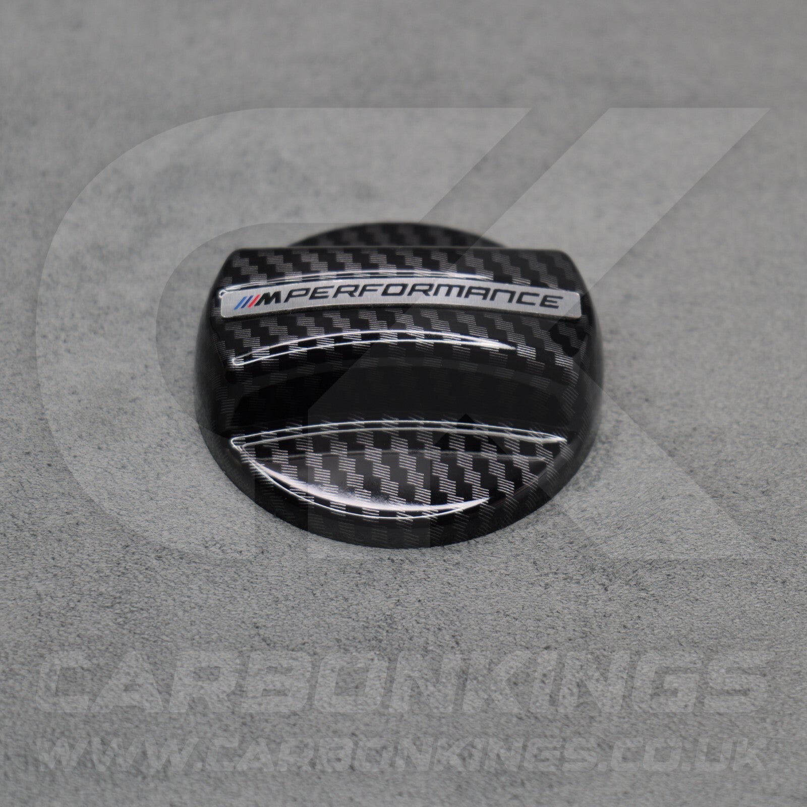 BMW Carbon Fibre Style M Performance Fuel Cap Filler Cover 1 2 3 4 5 6 Series