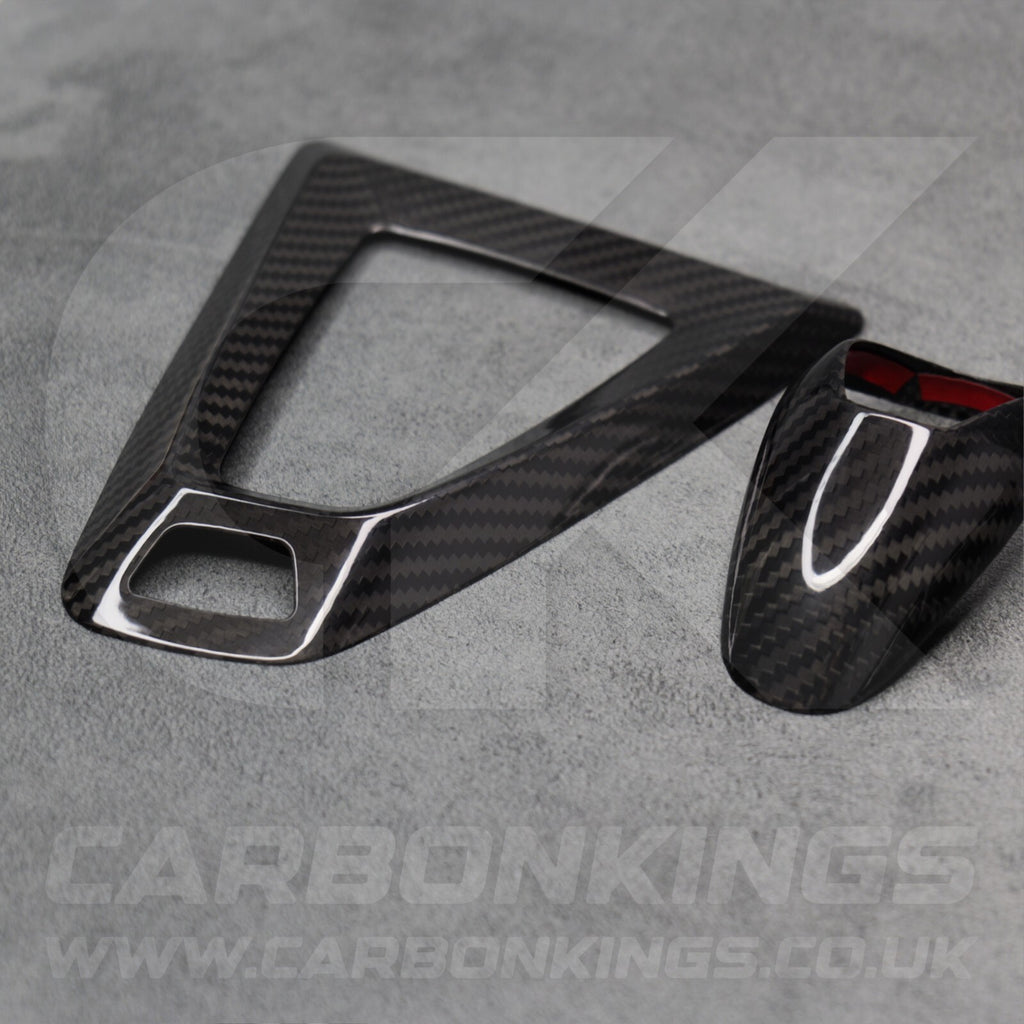 Carbon Fibre Gear Knob & Surround Trims for BMW F80 M3 M2 F87 F82 M4 F10 M5 X5M