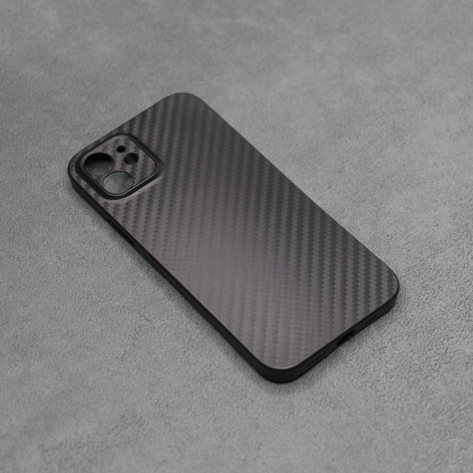 Carbon Fibre iPhone Case Apple Phone 11 12 13 14 15 16 Pro Max Plus Mini Thin