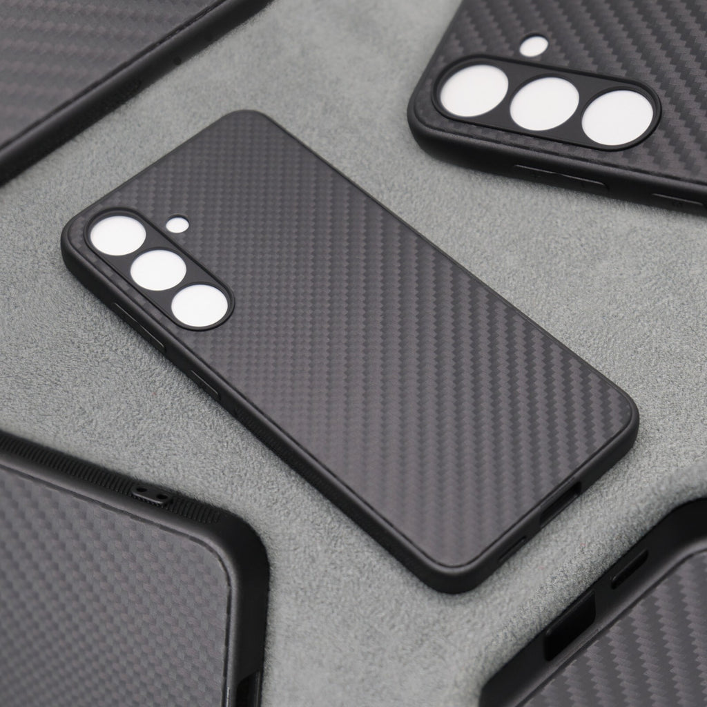 Carbon Fibre Thin Samsung Galaxy Phone Case S20 S21 S22 S23 S24 FE Plus Ultra +
