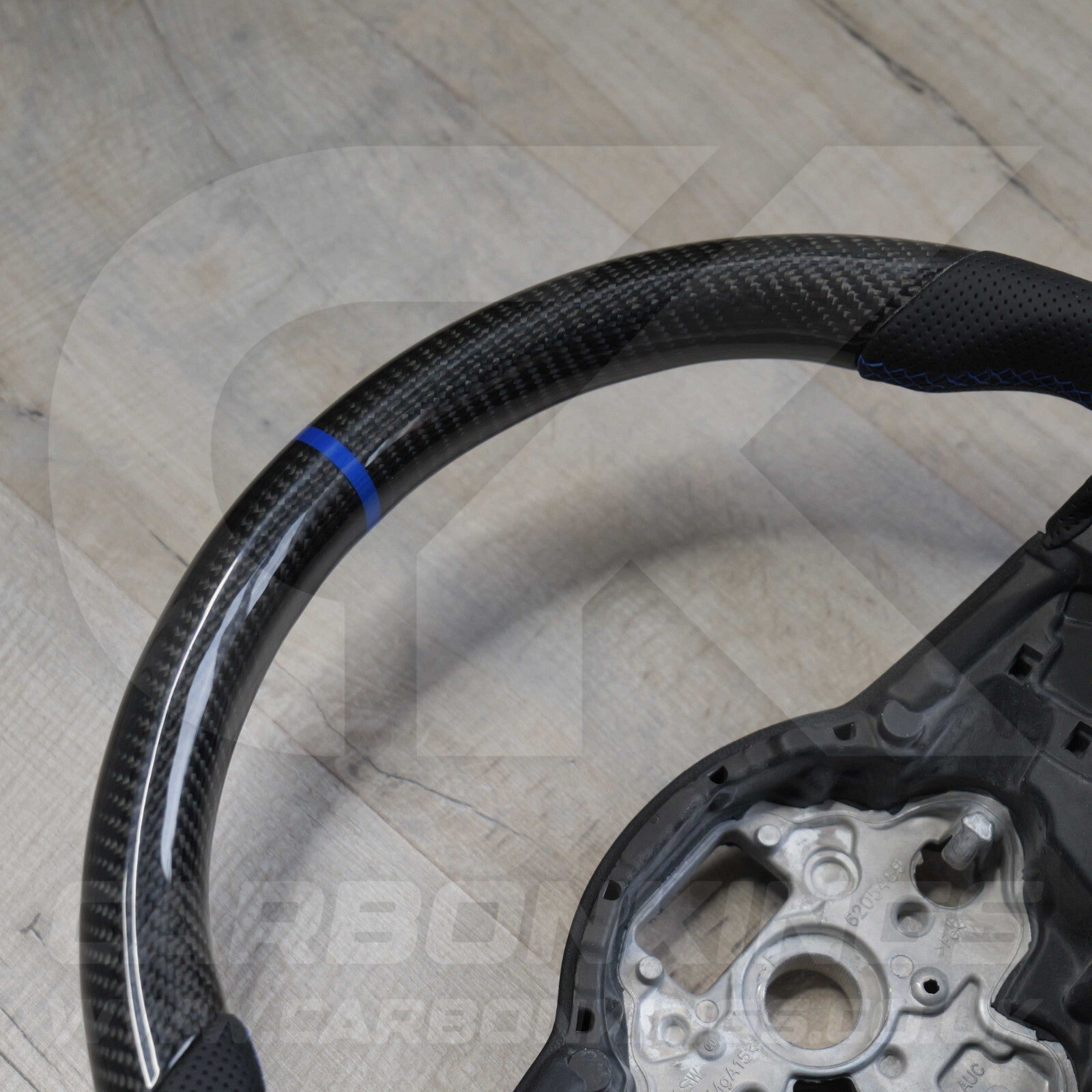 Volkswagen Carbon Fibre Steering Wheel VW Golf MK7 MK7.5 R R-Line GTI GTE GTD +