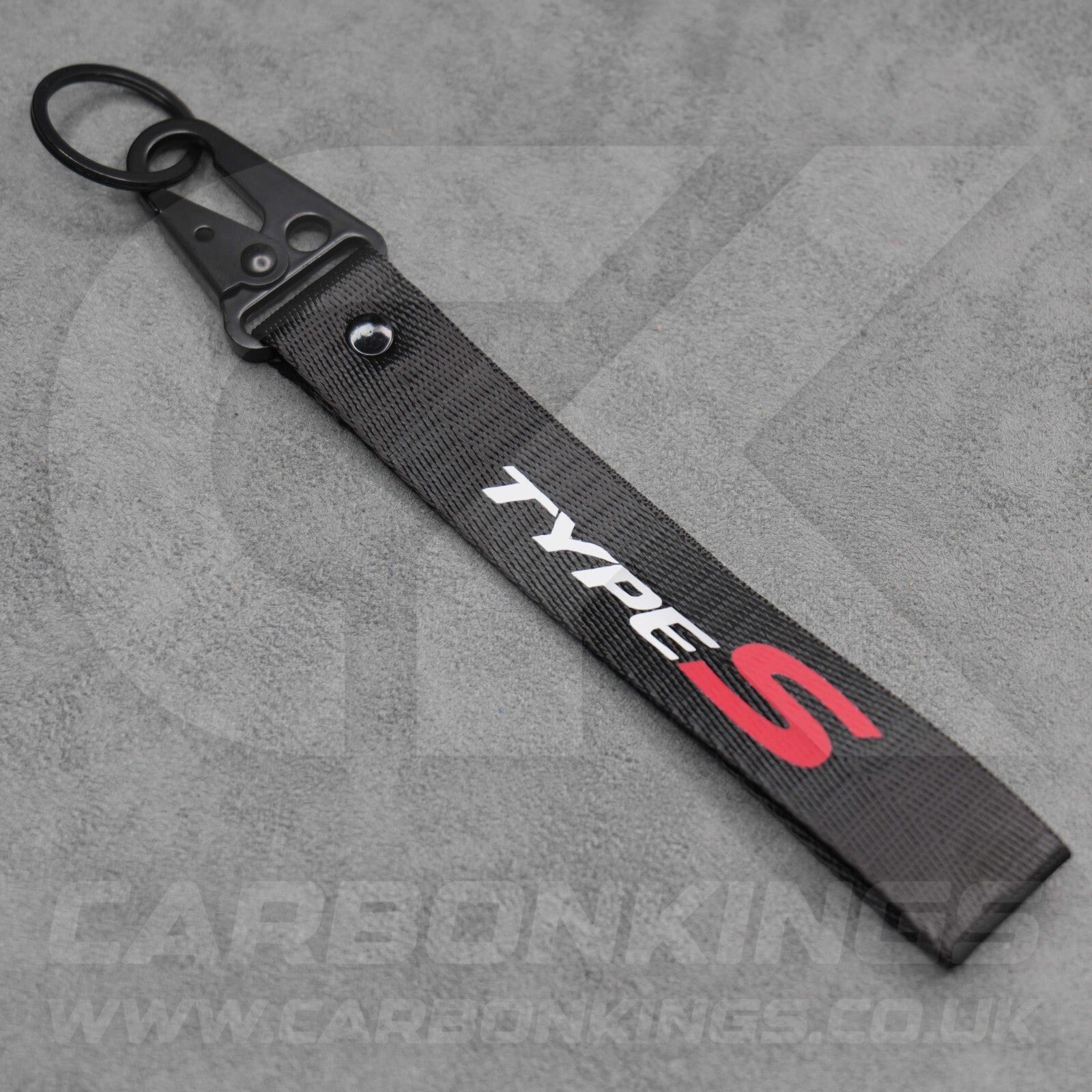 Honda Civic Type S Black Car Key Ring Chain Premium & Durable EP3 FK2 FK8 FL5