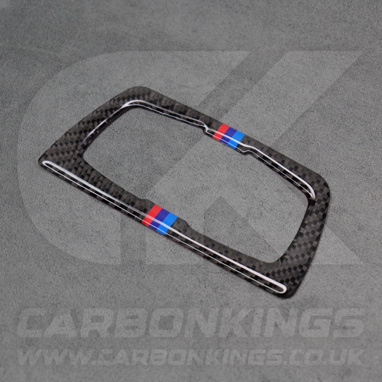 BMW Carbon Fibre M Stripe Headlight Switch Trim F30 F34 F80 M3 F82 M4 M5 F87 M2