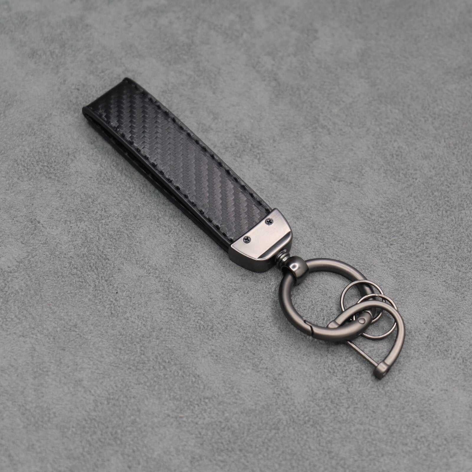 Ford ST Carbon Fibre Car Key Ring Chain Focus Fiesta Puma Premium & Durable