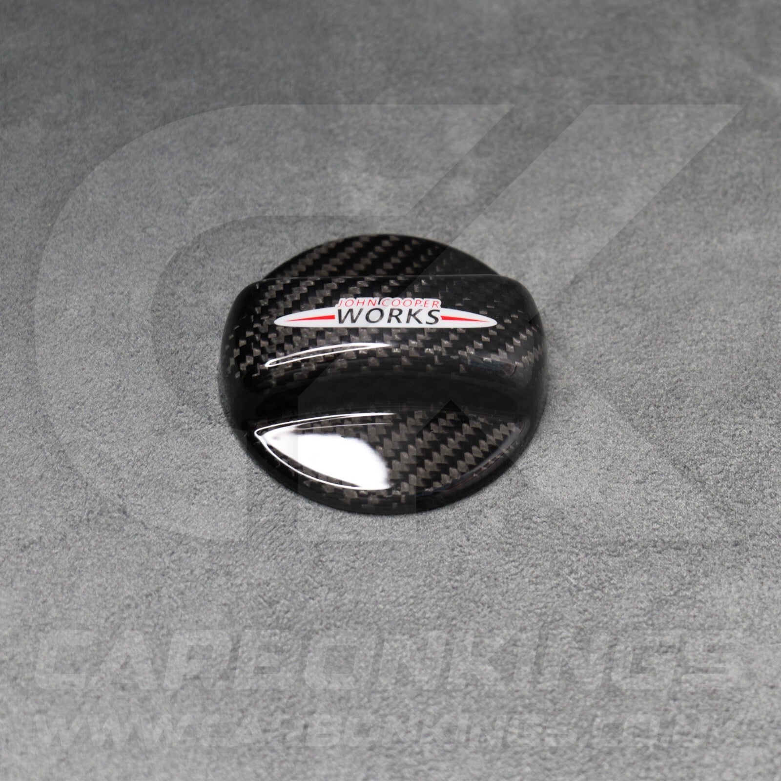 MINI Cooper JCW Genuine Carbon Fibre Fuel Filler Cap Cover R56 R55 R53 R52 R50 +