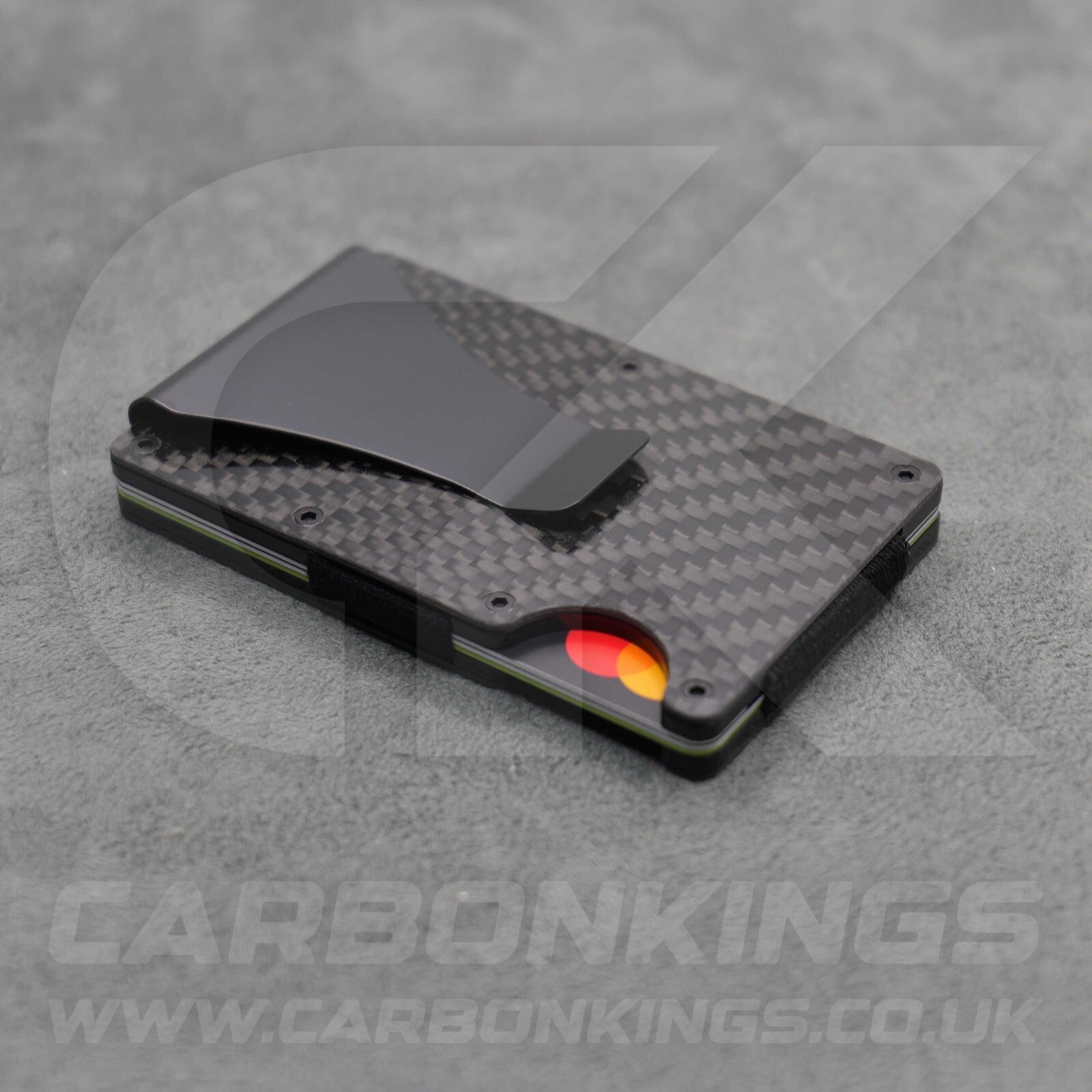 Genuine Carbon Fibre RFID Blocking Credit Debit Bank Card Holder Money Wallet