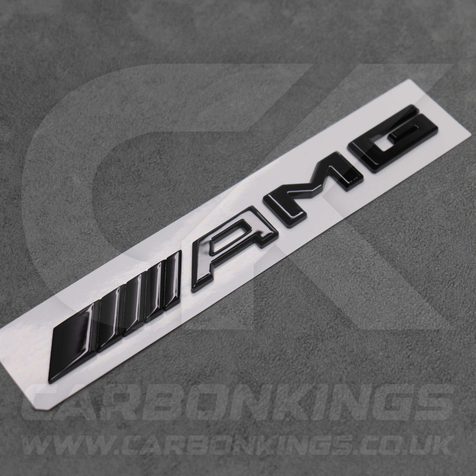 Mercedes Gloss Black AMG Boot Badge Letters C43 C63 E43 E63 A35 A45 S43 S63 GLC