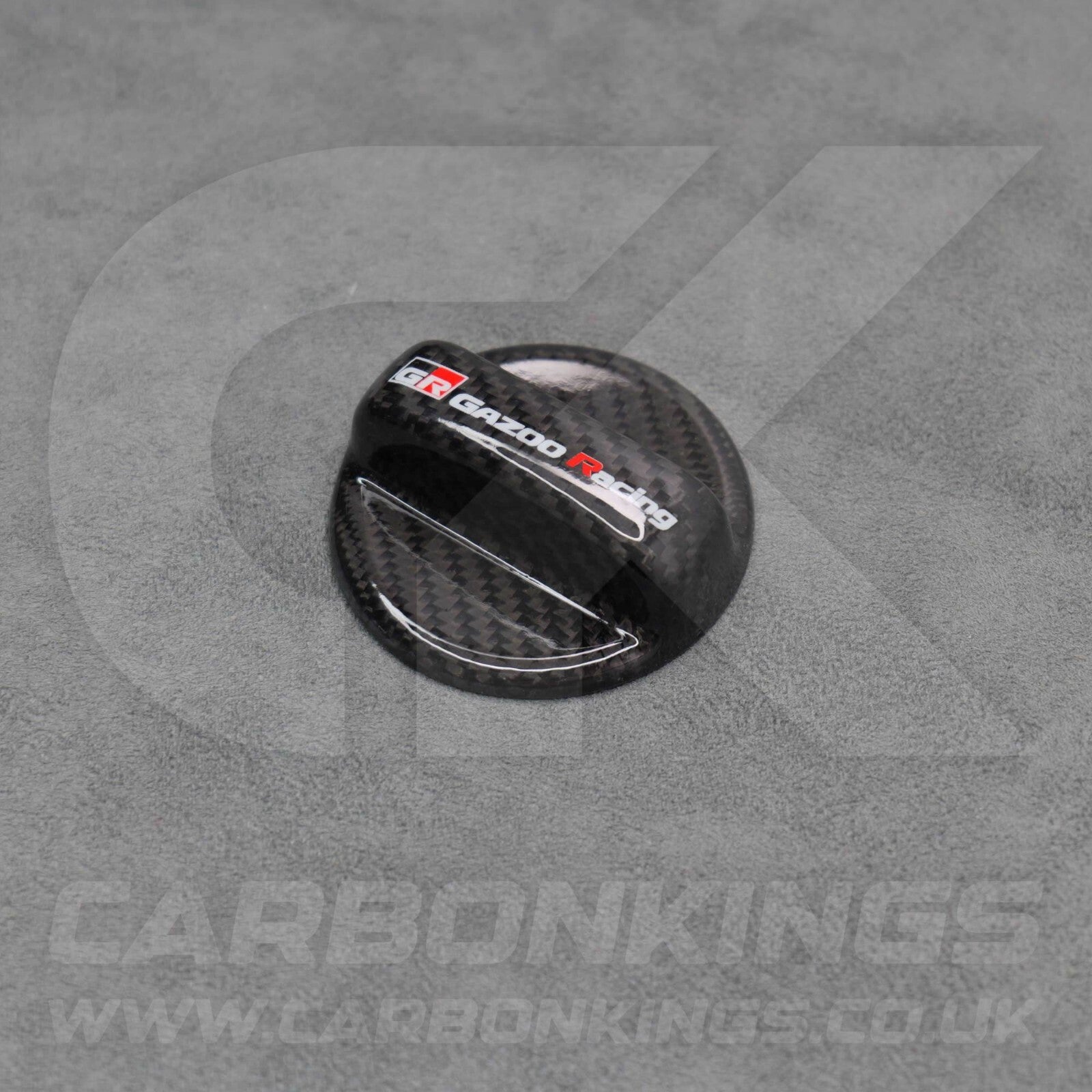 Toyota GR Sport Real Carbon Fibre Gazoo Racing Fuel Filler Cap Yaris Supra GR86