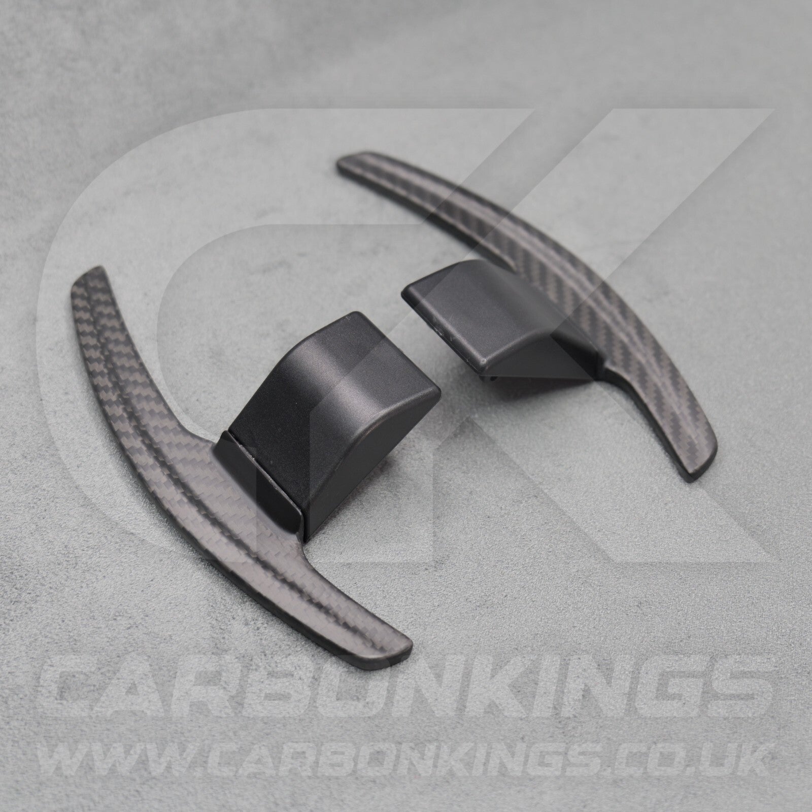 Satin Carbon Fibre Shifter Paddles for BMW M3 M4 M2 F80 F82 F87 M5 M6 X5M X6M M