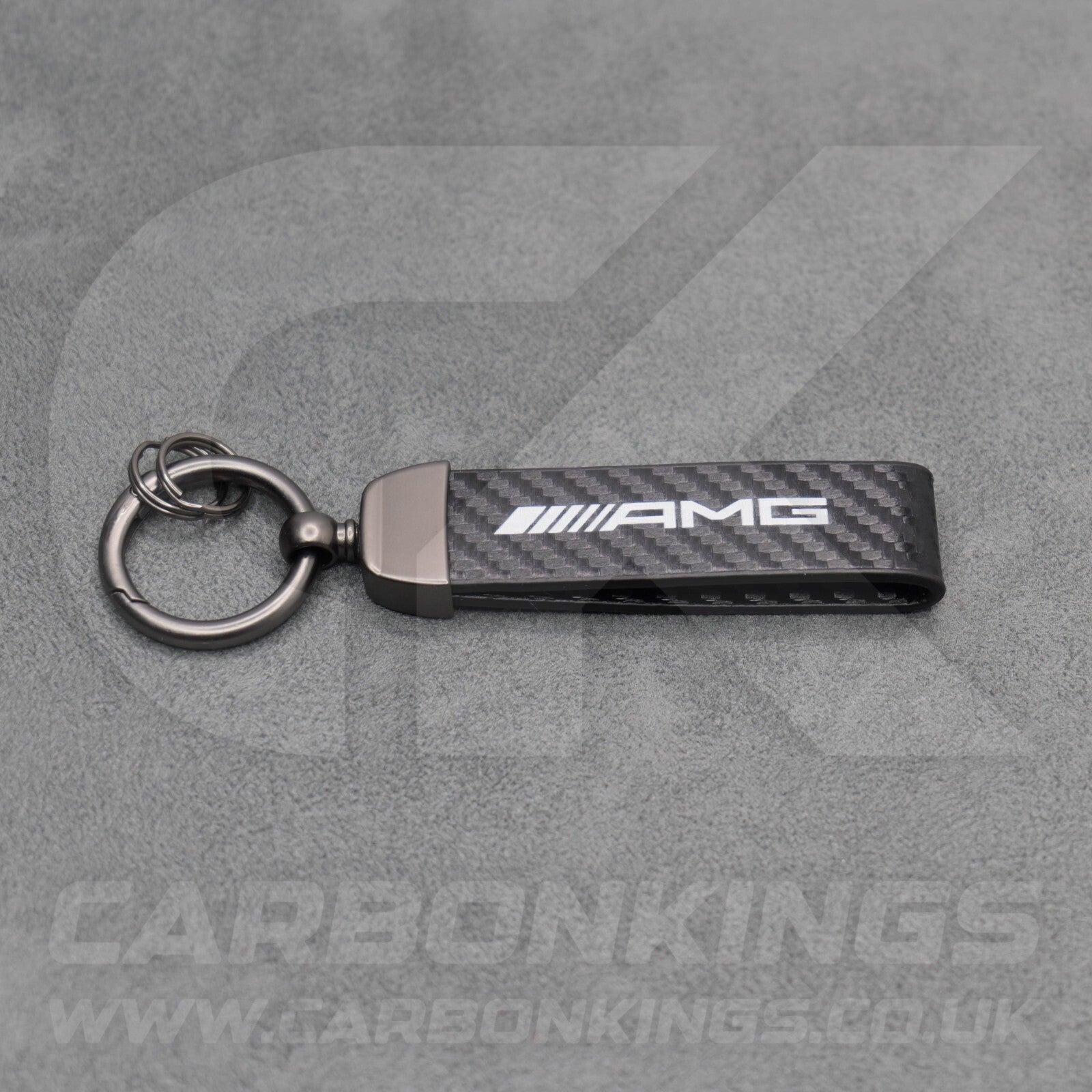 Mercedes AMG Carbon Fibre Key Ring Chain Premium Durable C63 C43 A45 E63 S63 A35