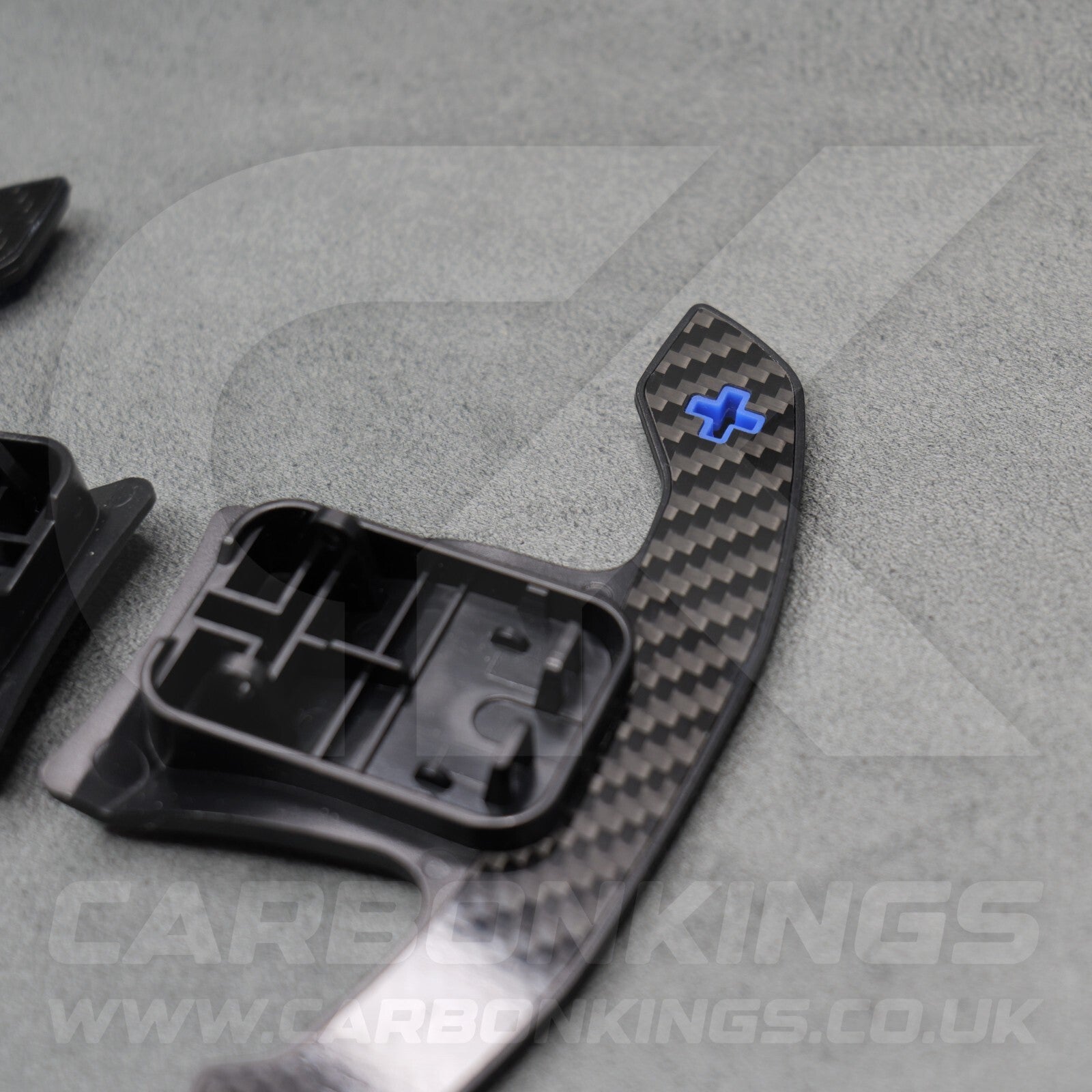 Toyota GR Supra Carbon Fibre & Blue Gear Shifter Paddles J29/DB A90/A9 - 2019 +