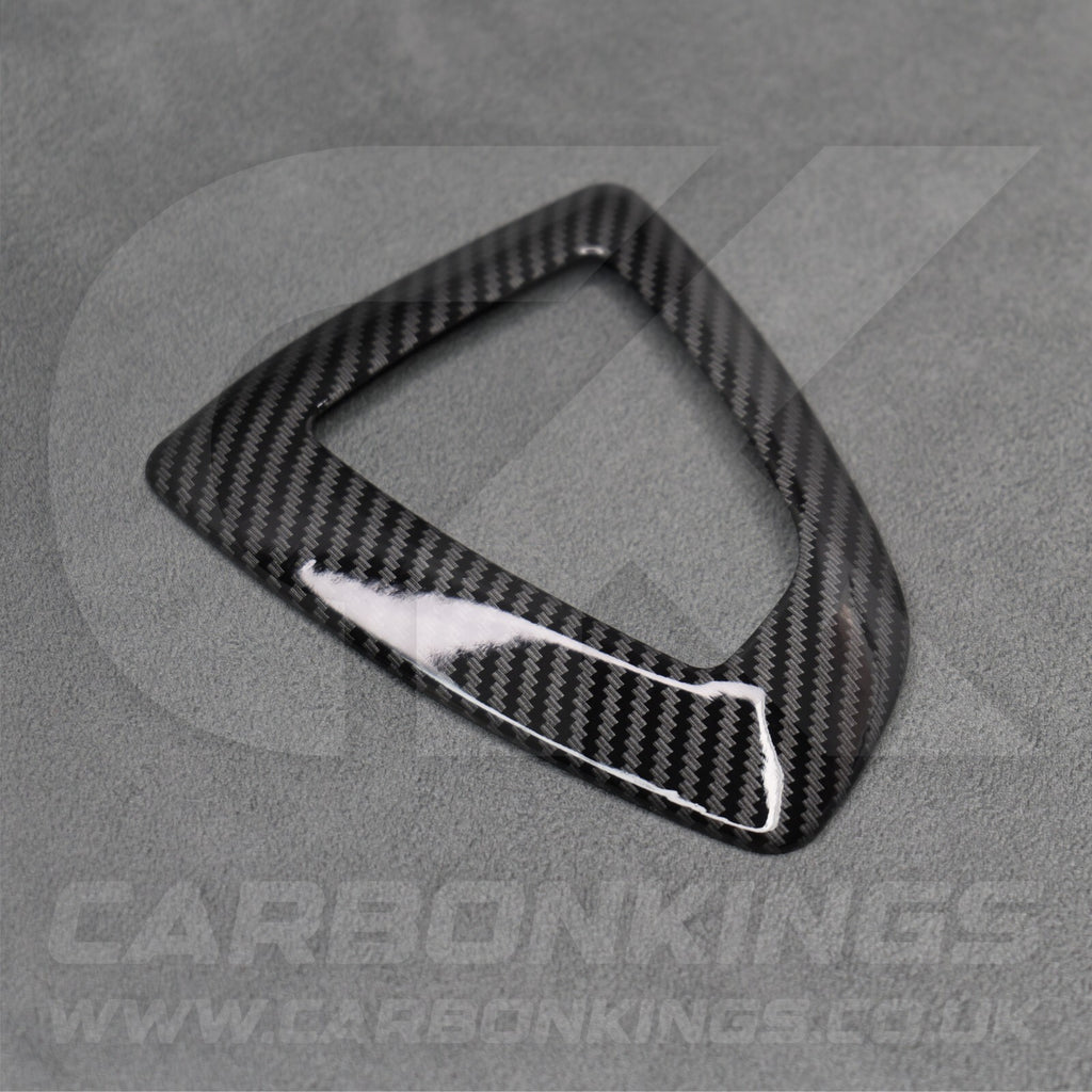 Carbon Fibre Style Gear Knob Surround BMW F20 F30 F34 M135i M140i M235i M240i