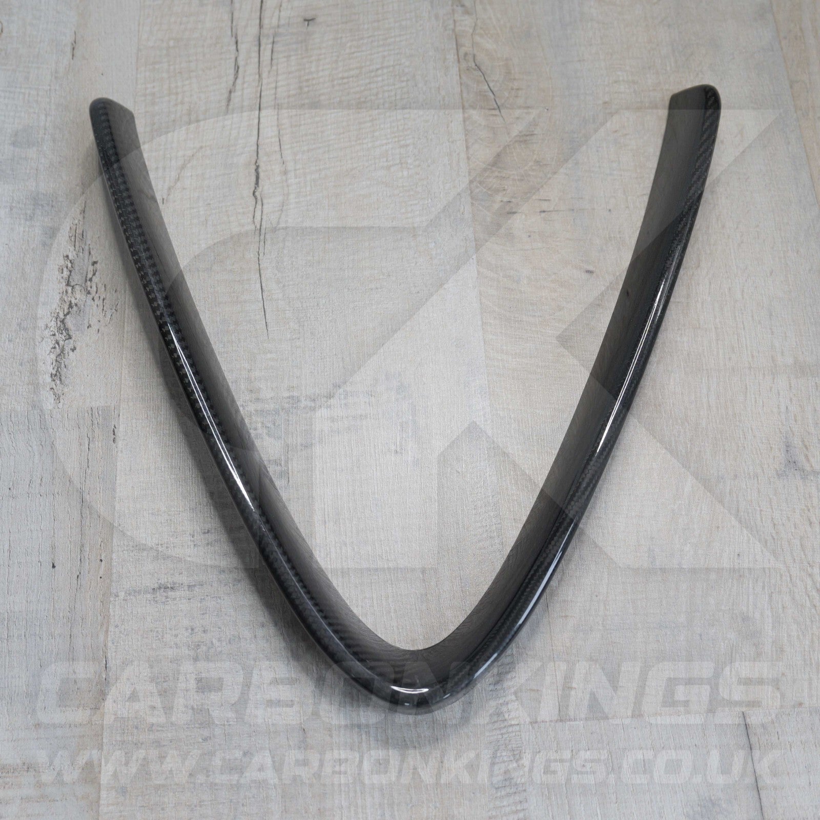 Alfa Romeo Giulia Quadrifoglio Real Carbon Fibre V Shield Grill Frame Cover Trim