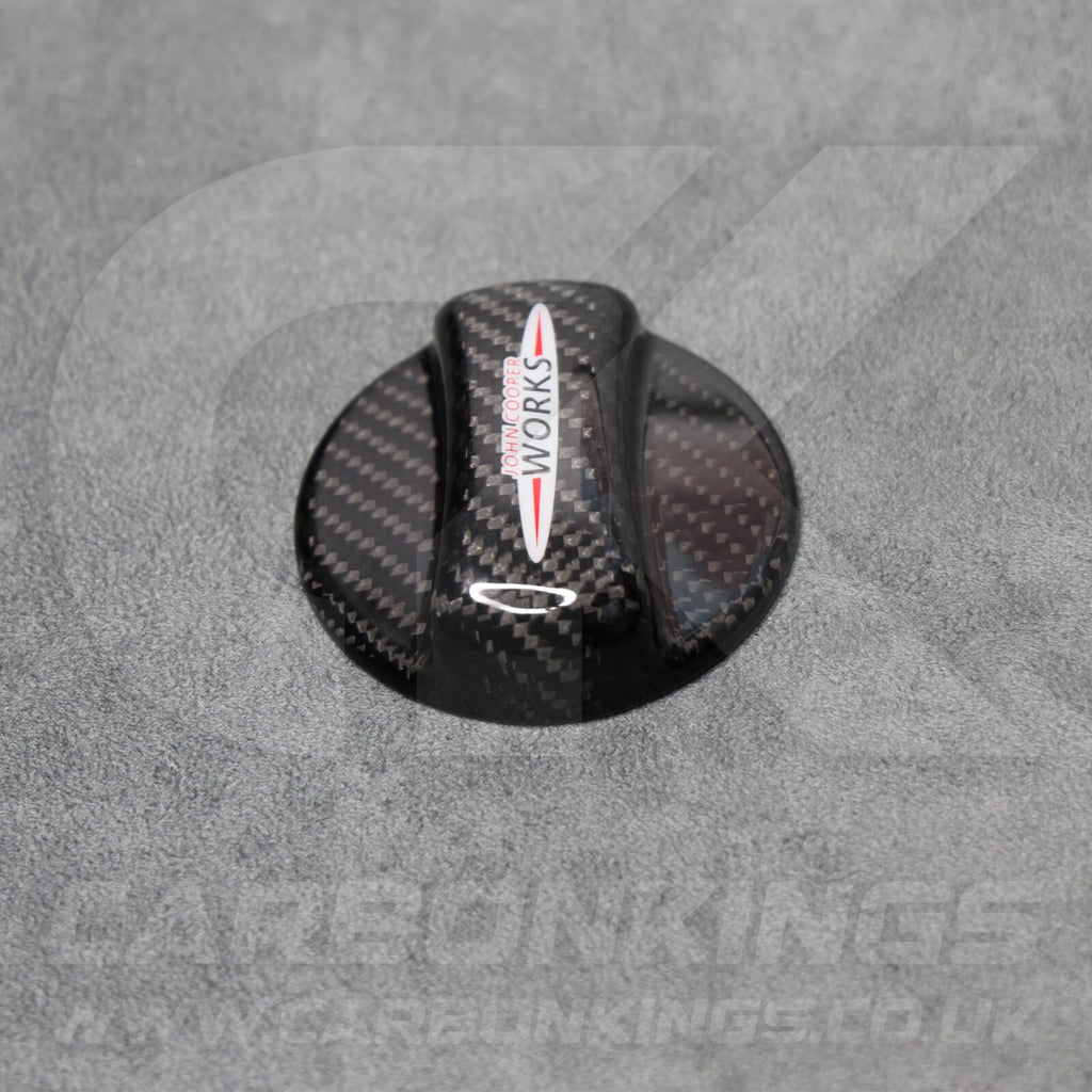MINI Cooper JCW Genuine Carbon Fibre Fuel Filler Cap Cover R56 R55 R53 R52 R50 +