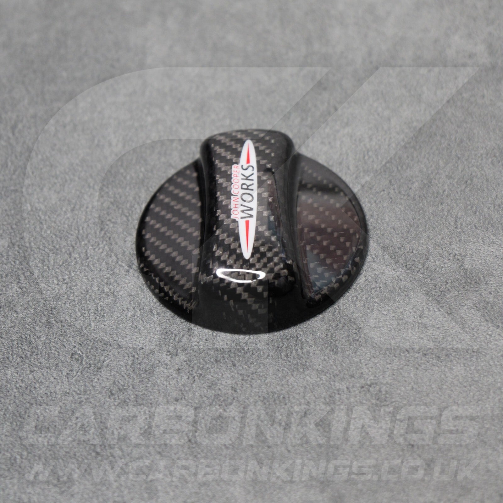 MINI Cooper JCW Genuine Carbon Fibre Fuel Filler Cap Cover R56 R55 R53 R52 R50 +