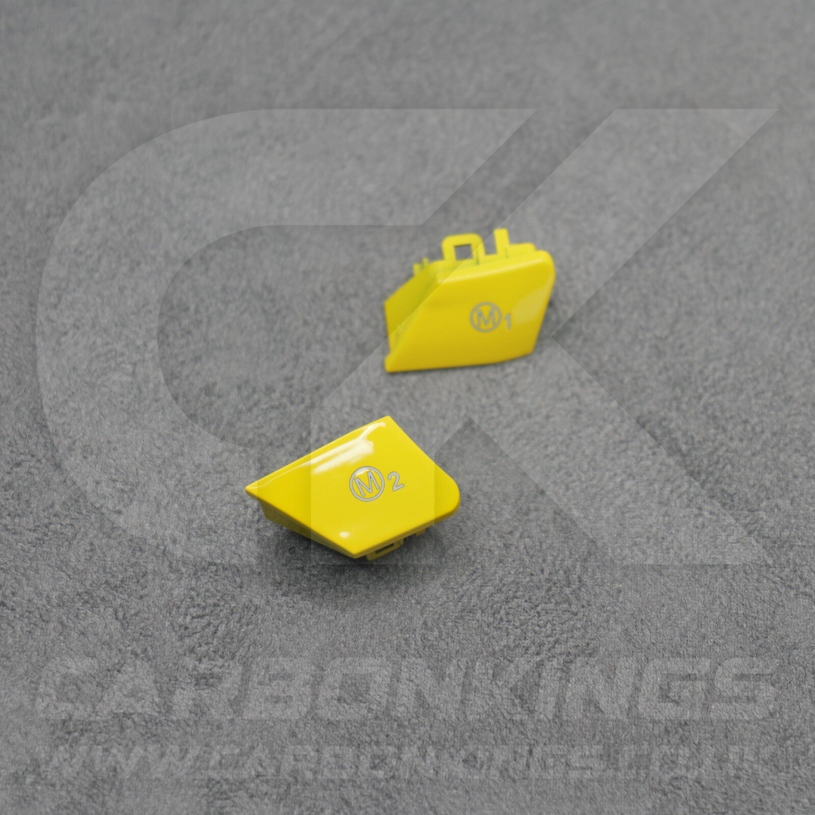 Yellow M1 & M2 Buttons Set for BMW M2 M3 M4 M5 M6 X5M X6M F80 F82 F83 F85 F87