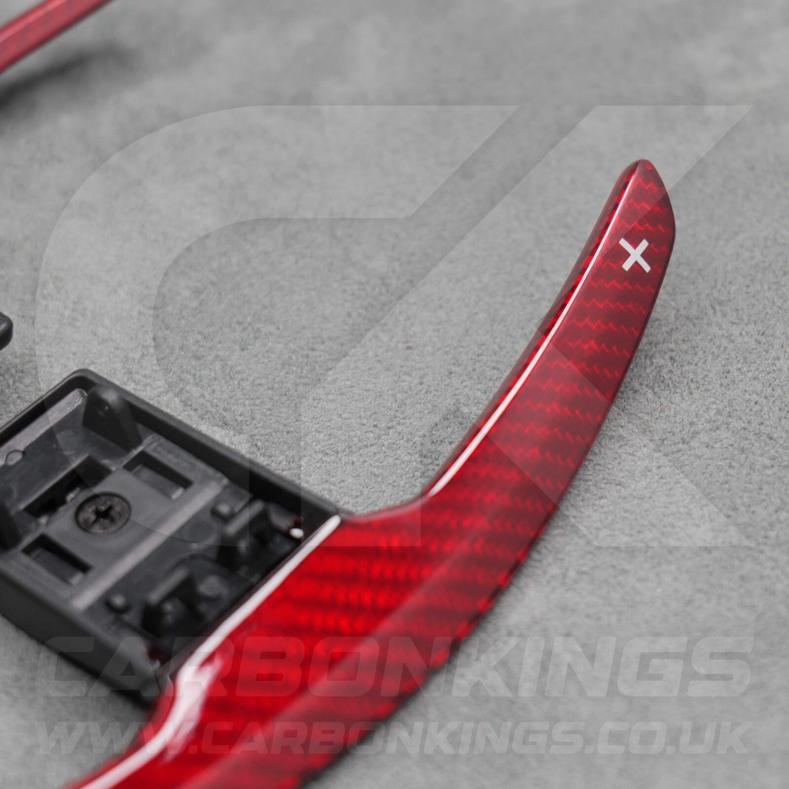Genuine Red Carbon Fibre Gear Paddle Shifters BMW F80 M3 F82 F83 M4 F87 M2 F30 +