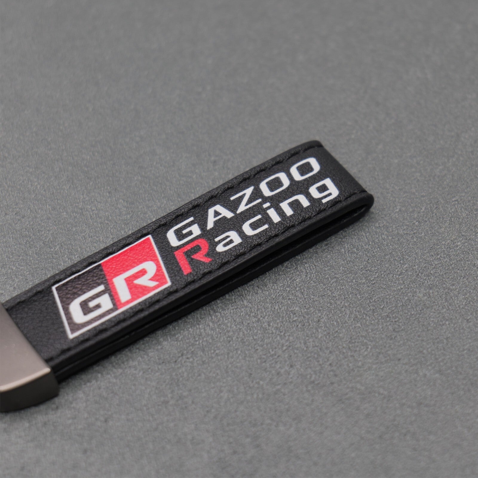 Toyota GR Gazoo Racing Leather Key Ring Chain Yaris Supra GR86 GT86 Corolla