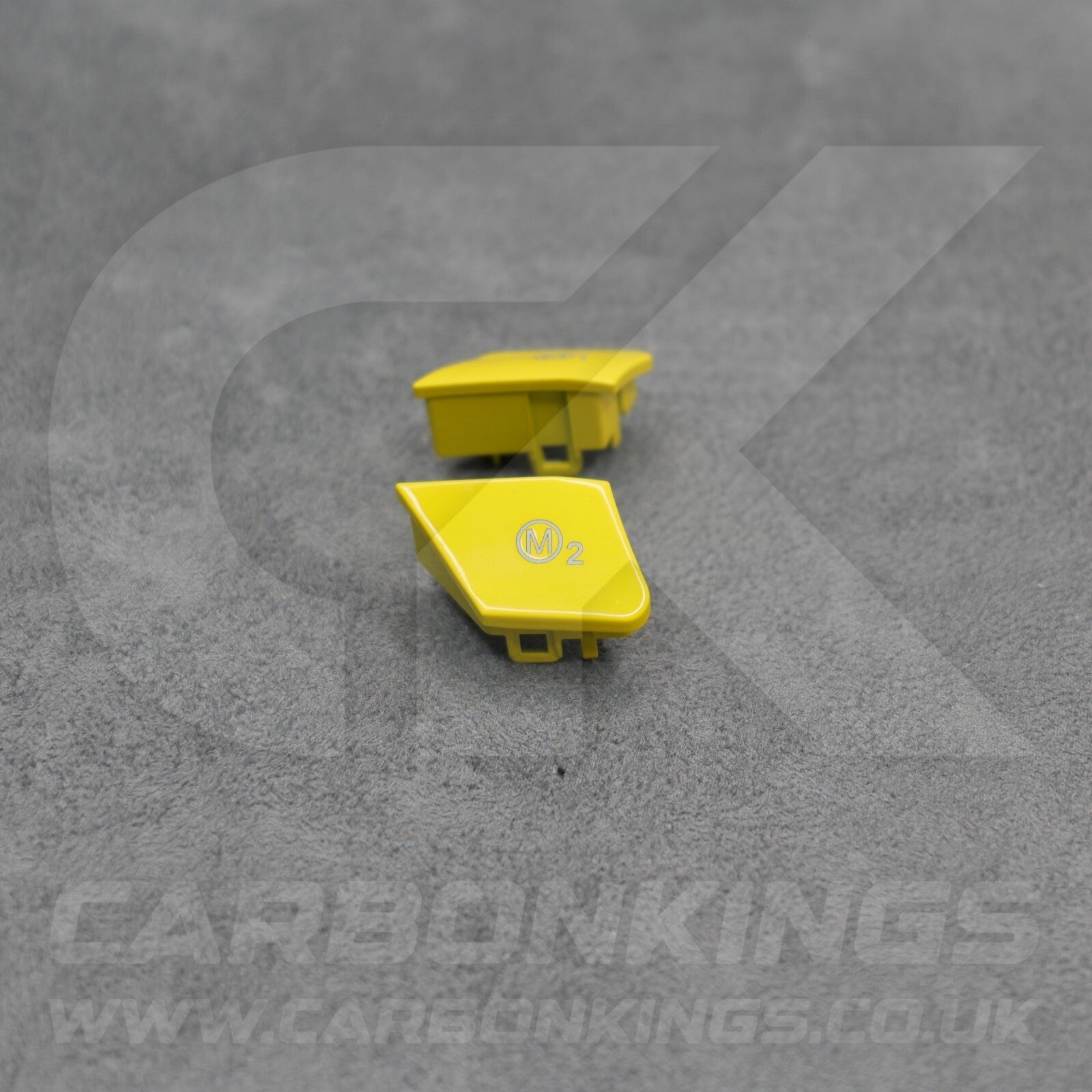Yellow M1 & M2 Buttons Set for BMW M2 M3 M4 M5 M6 X5M X6M F80 F82 F83 F85 F87