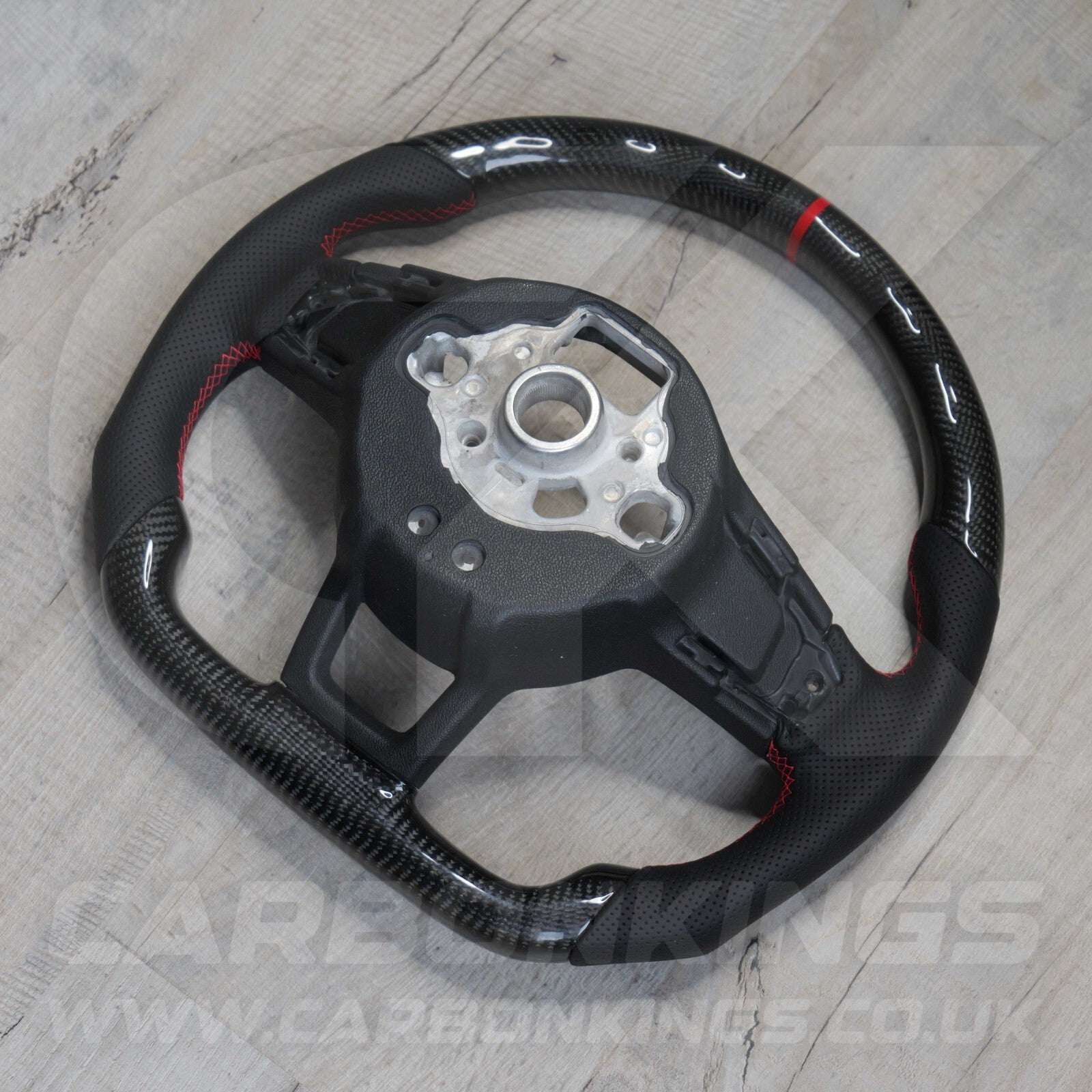 Volkswagen Carbon Fibre Steering Wheel VW Golf MK7 MK7.5 R R-Line GTI GTD GTE +